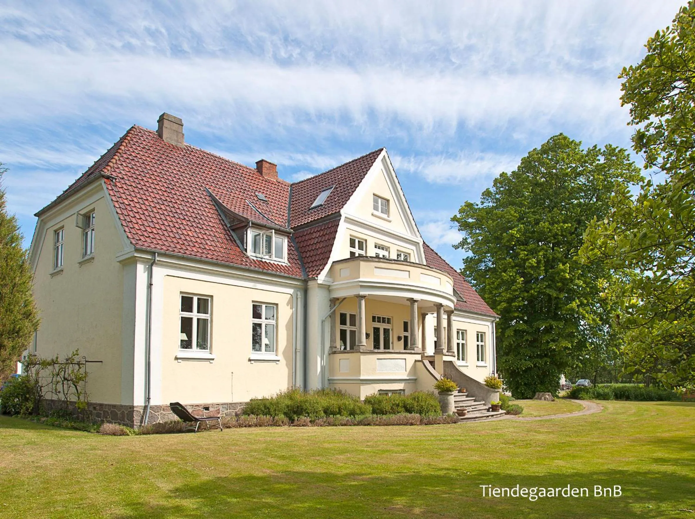 Facade/entrance in Tiendegaarden Møns Klint