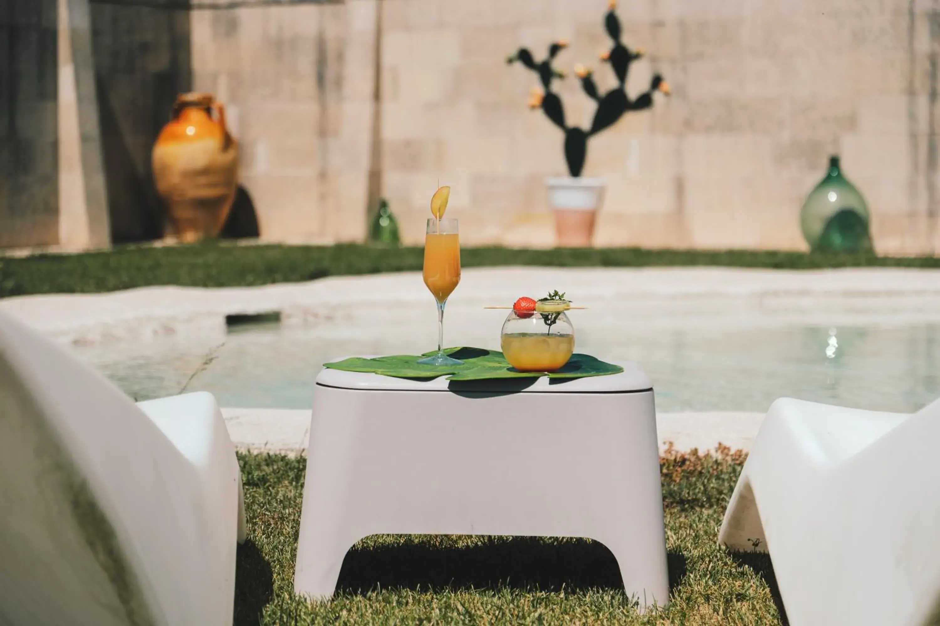 Swimming pool in Masseria Stali, The Originals Relais Swimming pool in Masseria Stali, The Originals Relais