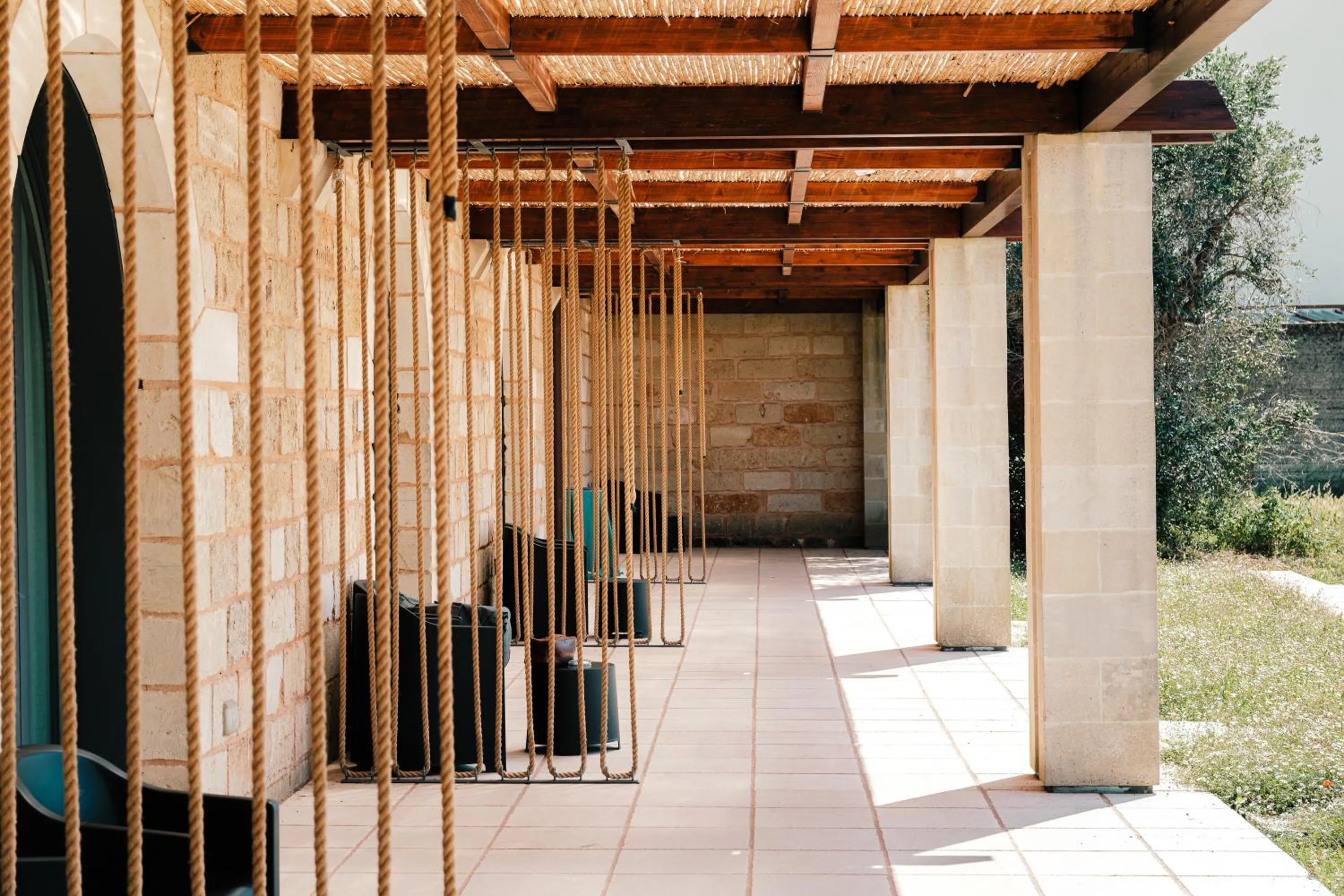 Patio in Masseria Stali, The Originals Relais