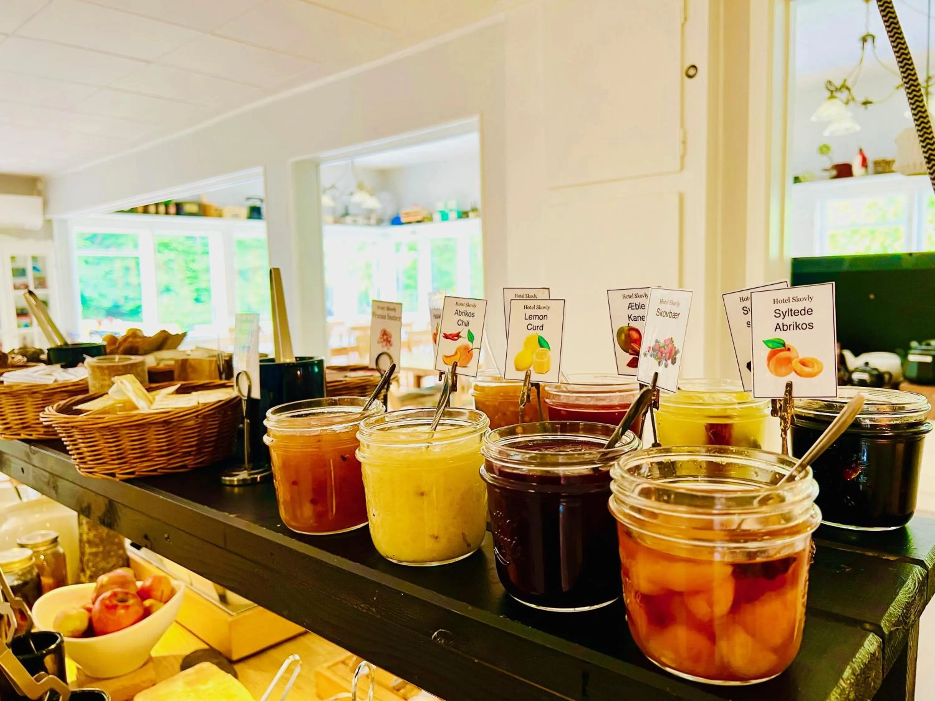 Breakfast in Hotel Skovly