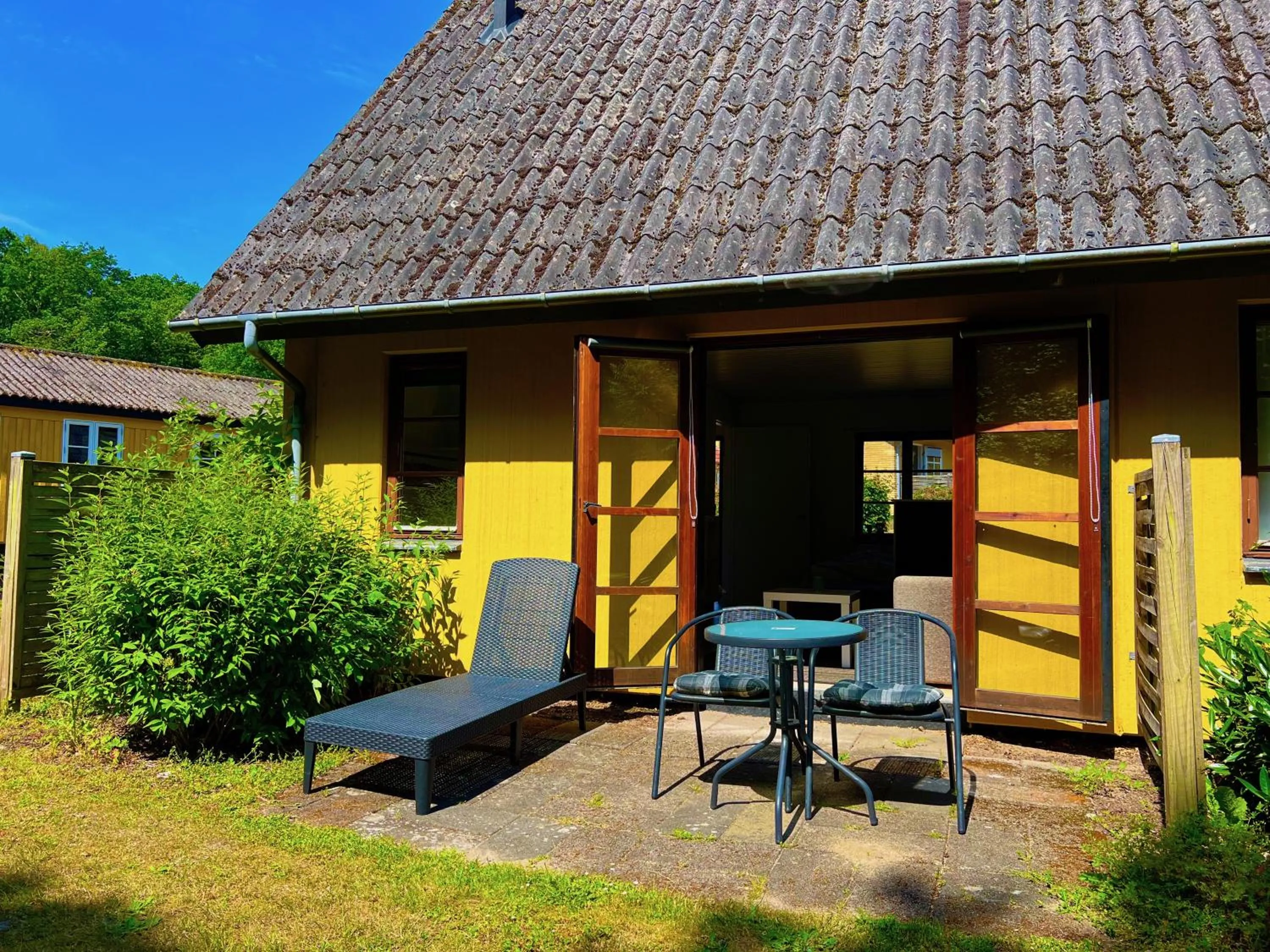 Garden in Hotel Skovly