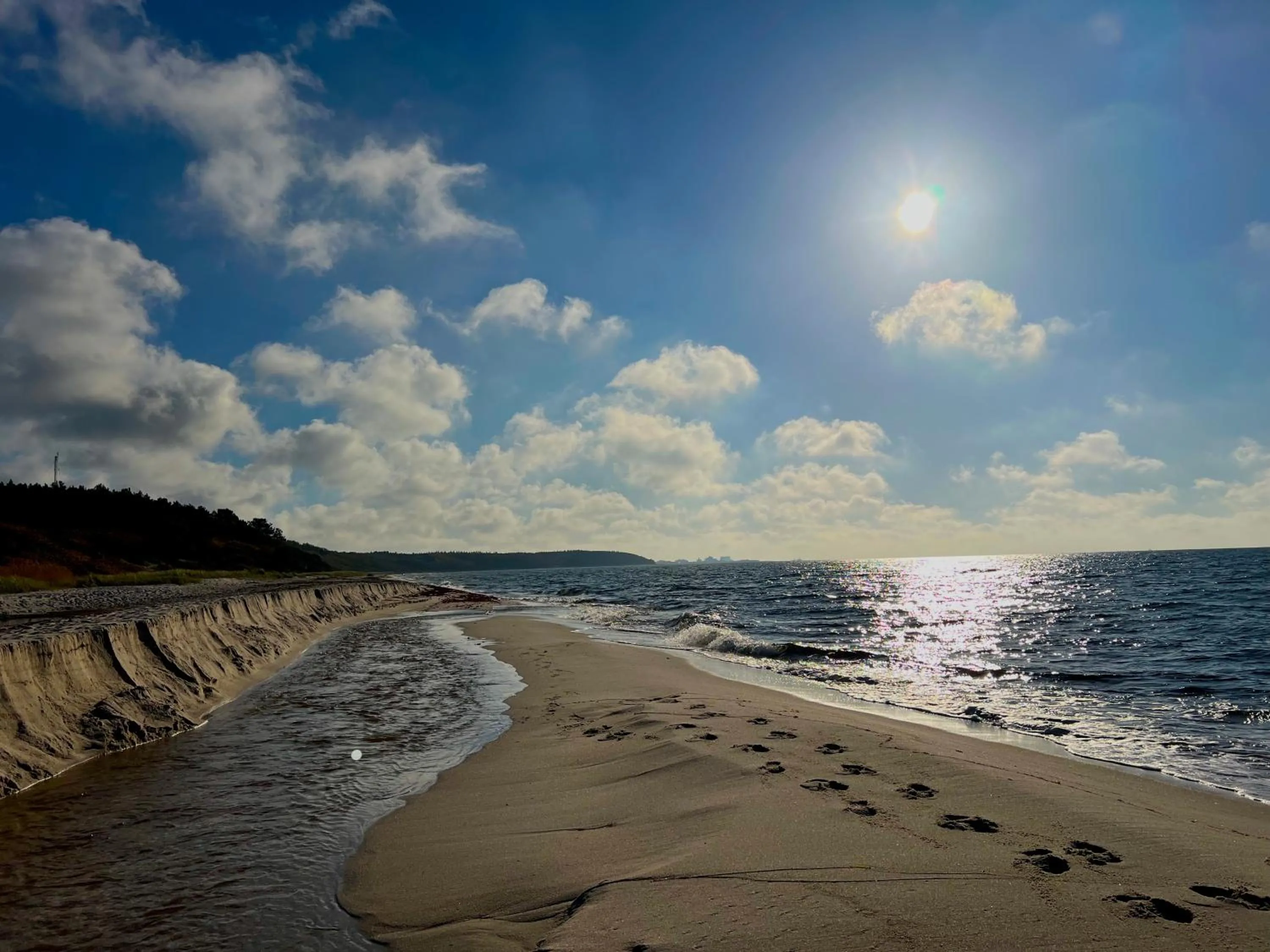 Beach in Hotel Skovly