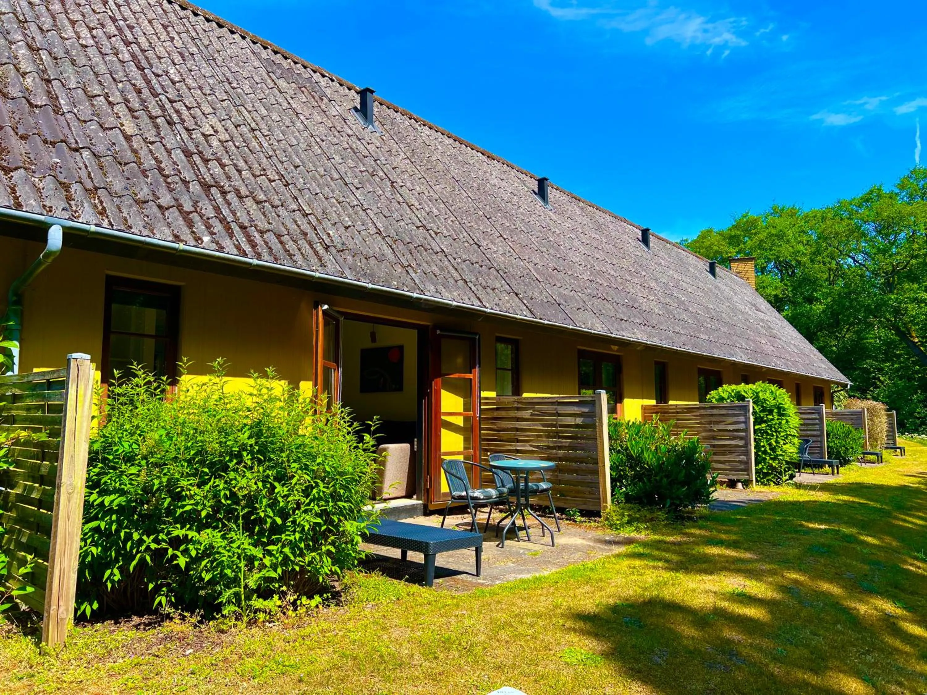 Garden in Hotel Skovly