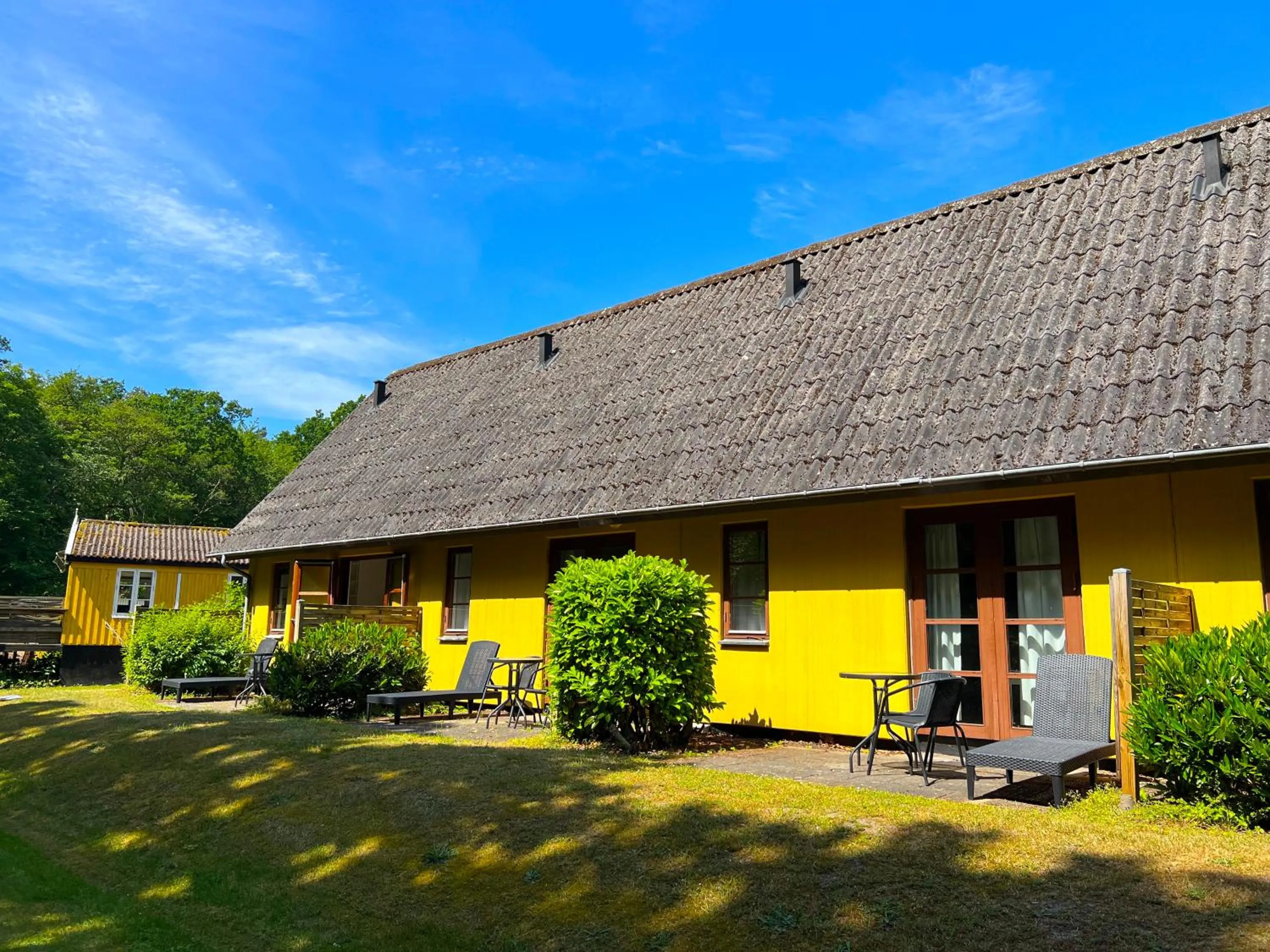 Garden in Hotel Skovly