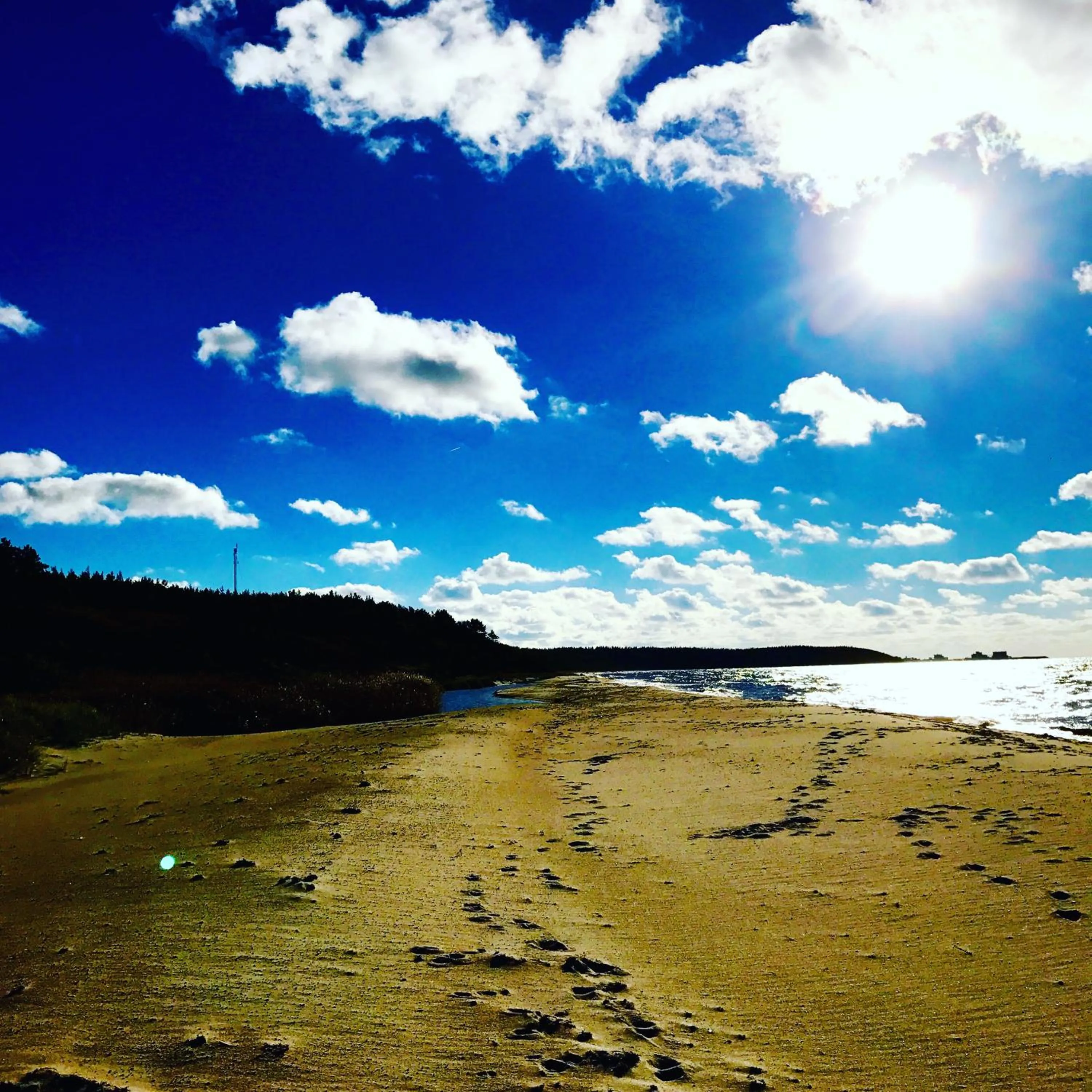 Beach in Hotel Skovly