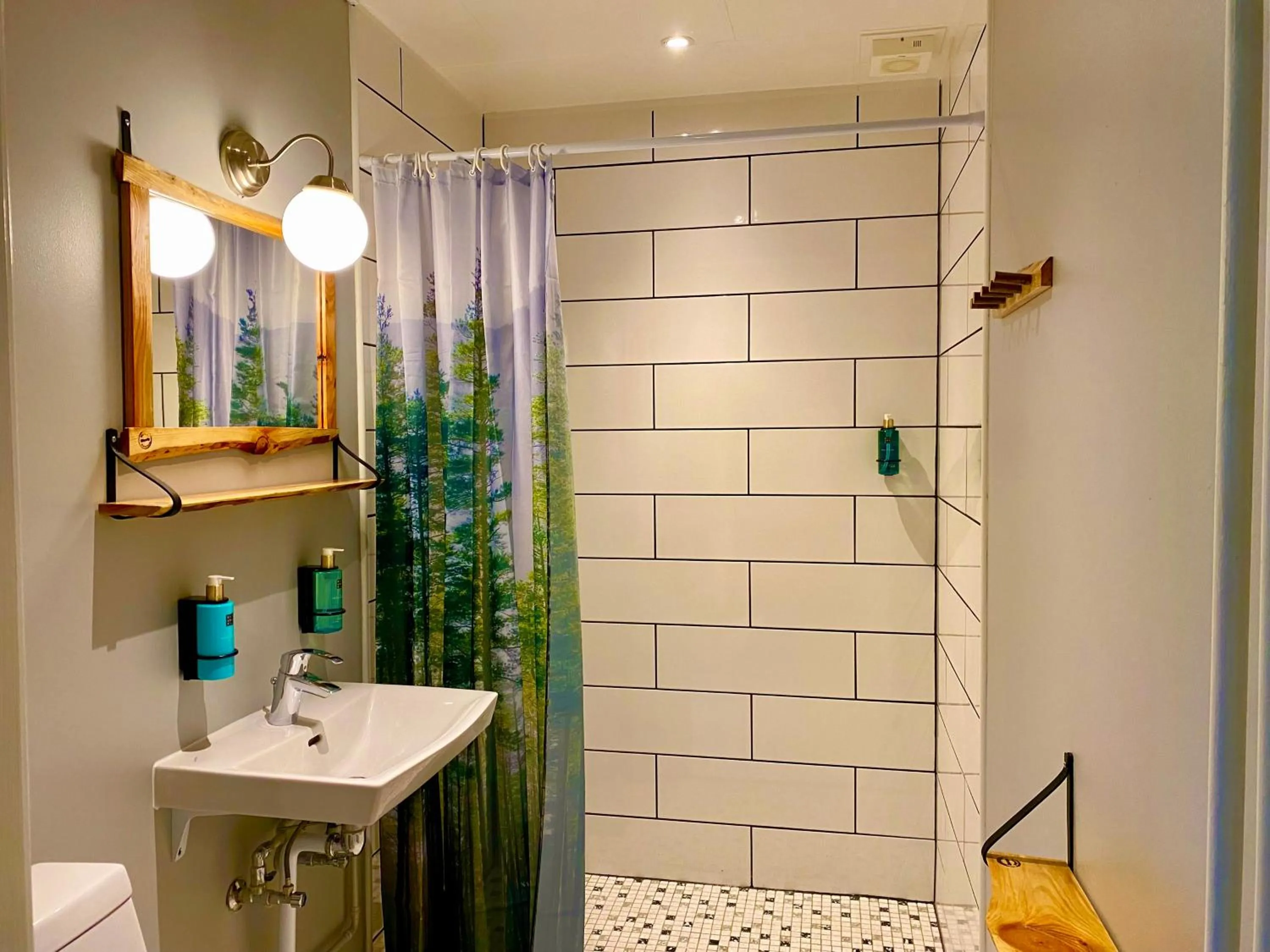 Bathroom in Hotel Skovly