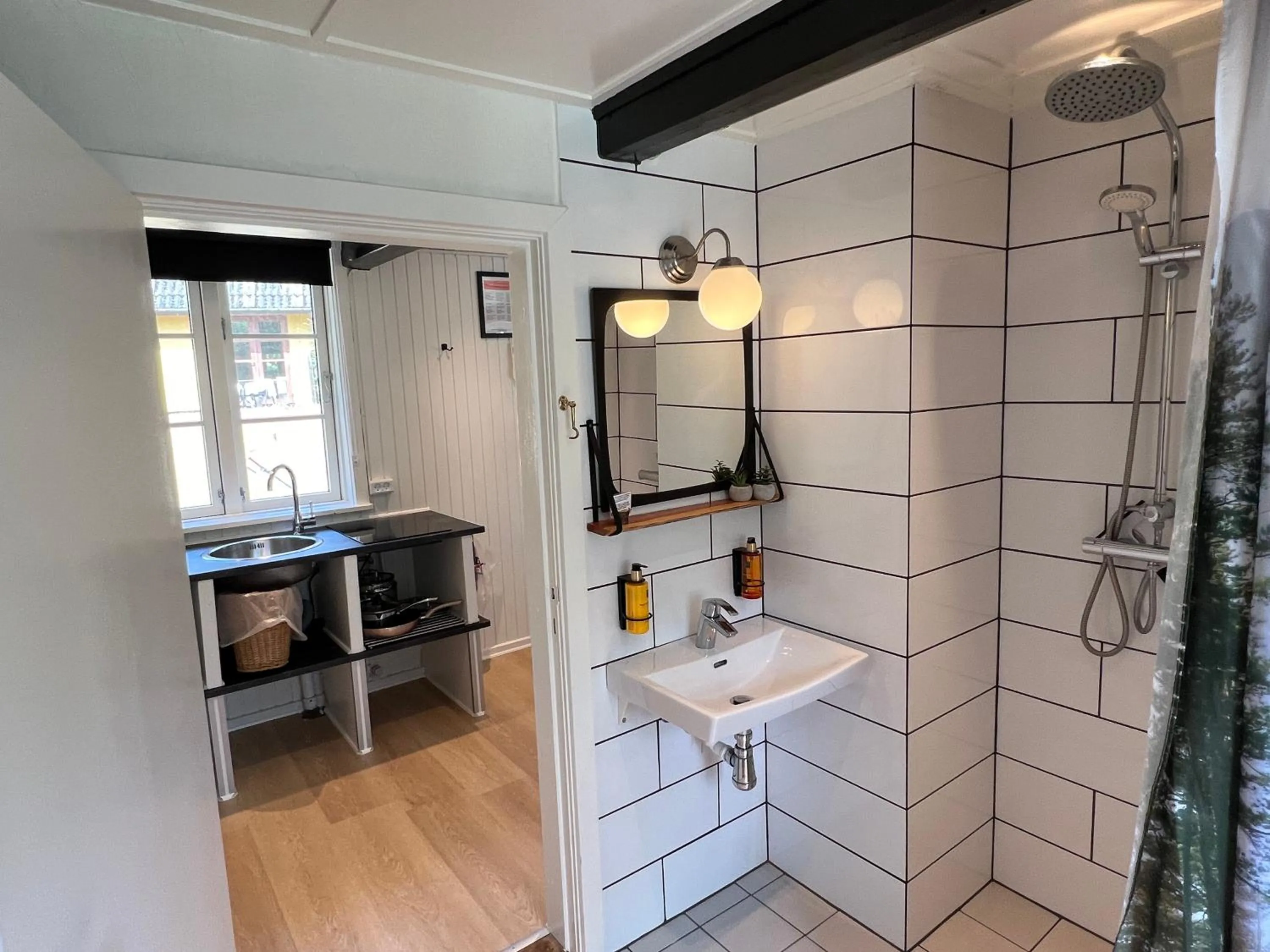 Bathroom in Hotel Skovly