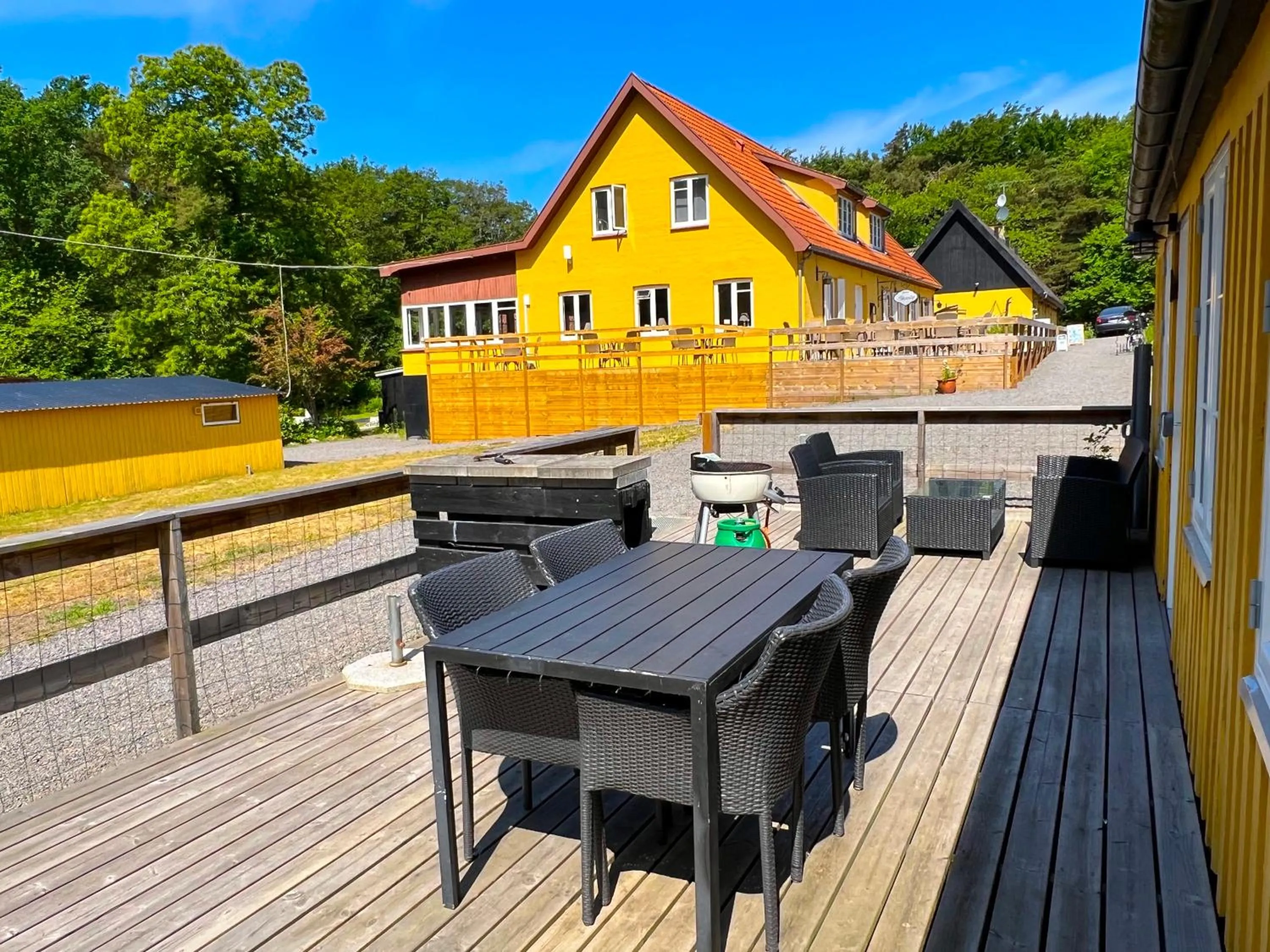 BBQ facilities in Hotel Skovly