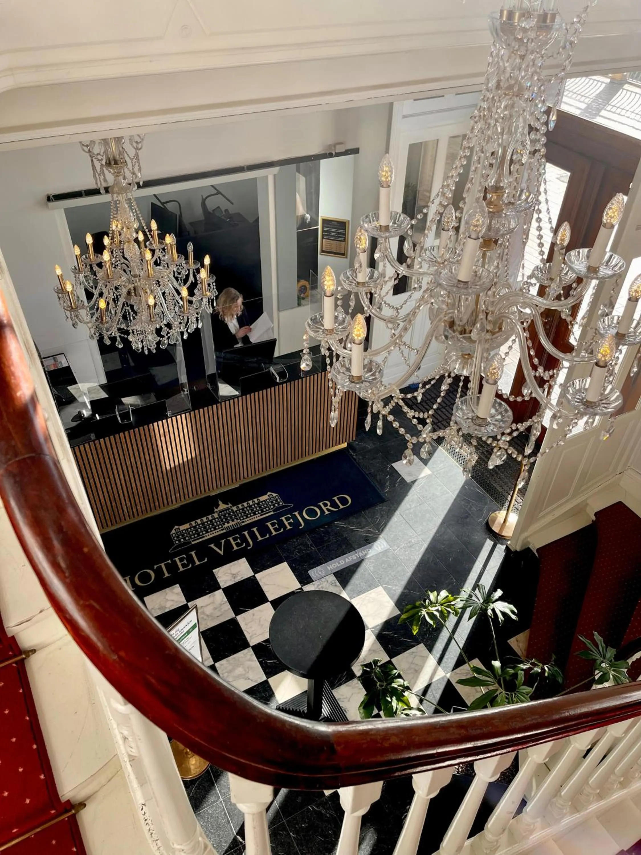 Lobby or reception in Hotel Vejlefjord