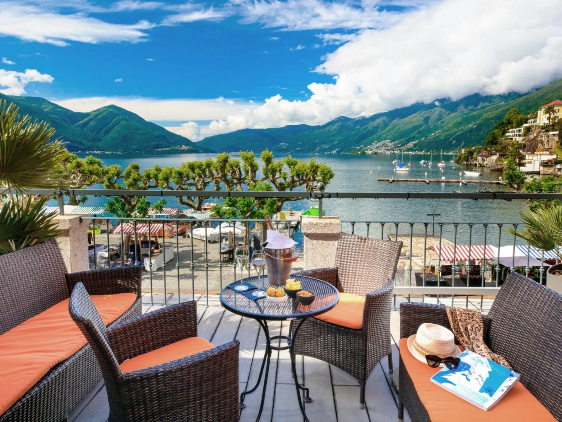 View (from property/room) in Hotel Elvezia Ascona