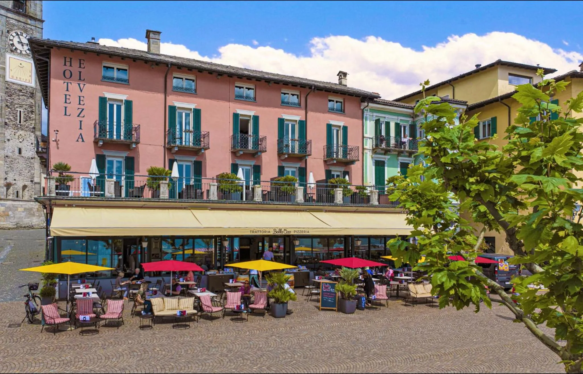 Property building in Hotel Elvezia Ascona