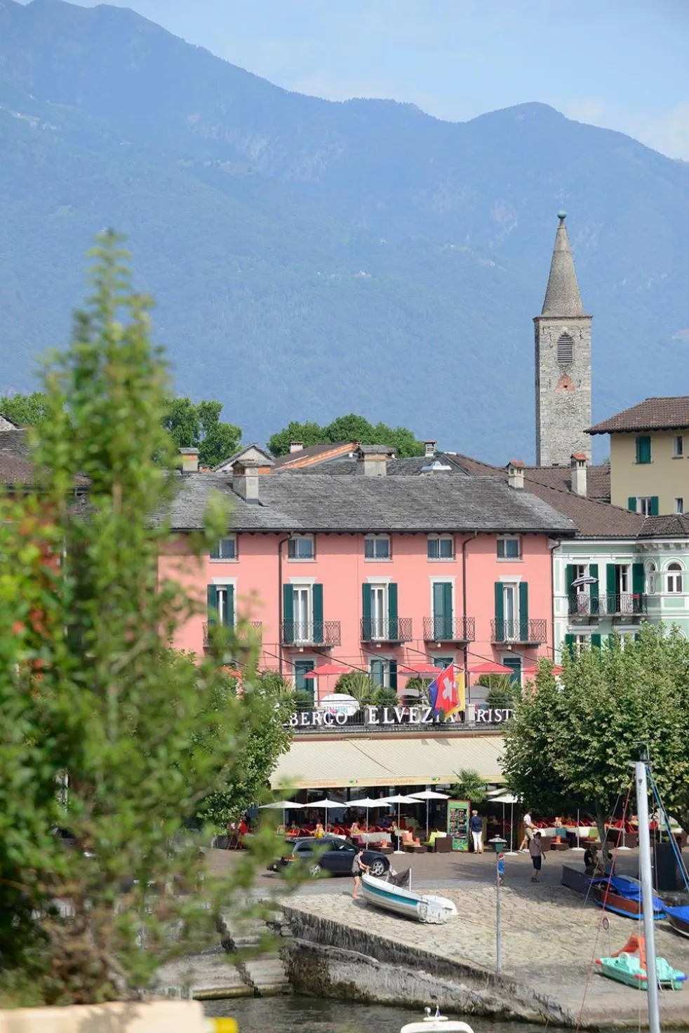 Property building in Hotel Elvezia Ascona