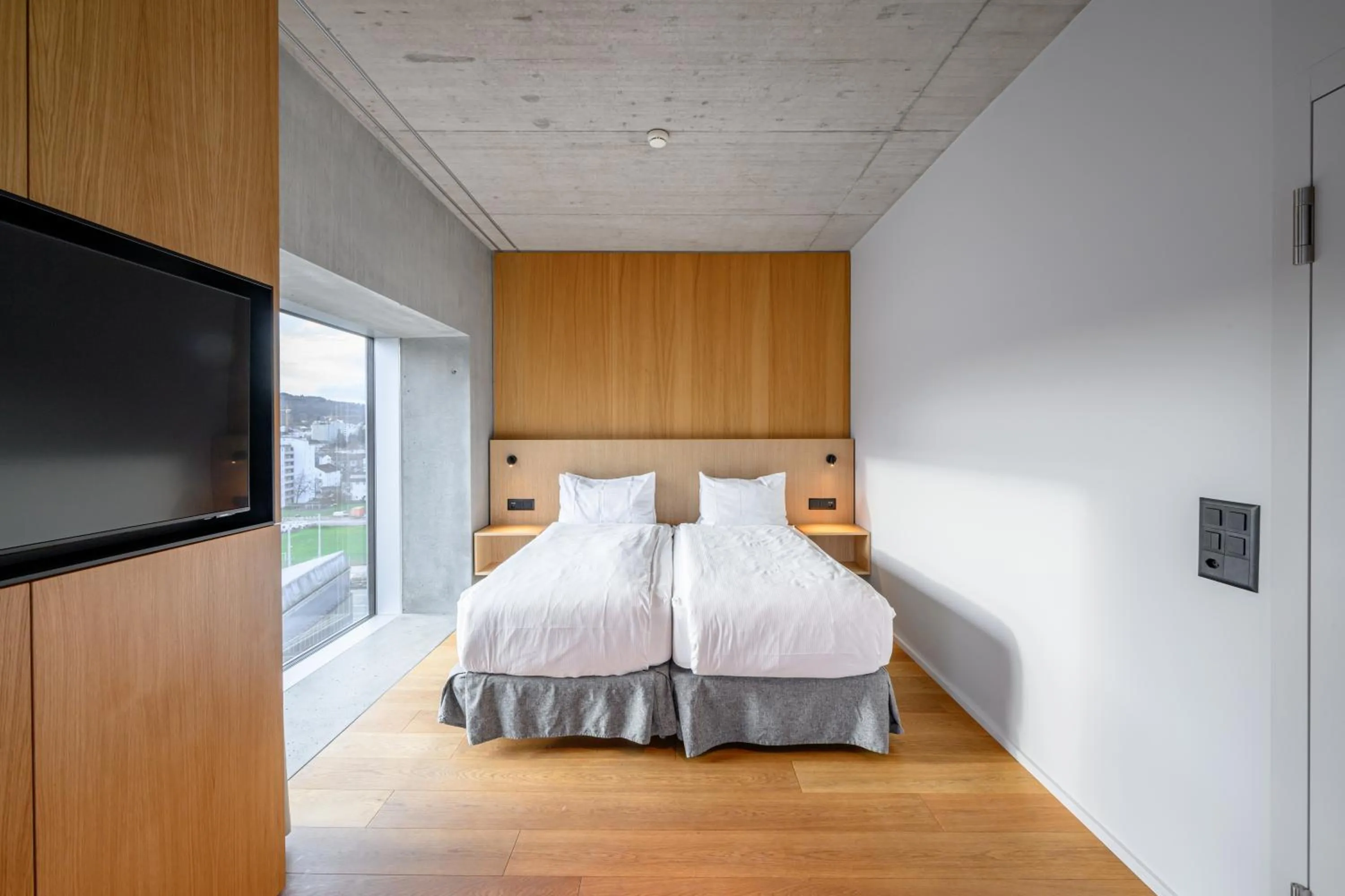 Bed in Placid Hotel Design & Lifestyle Zurich