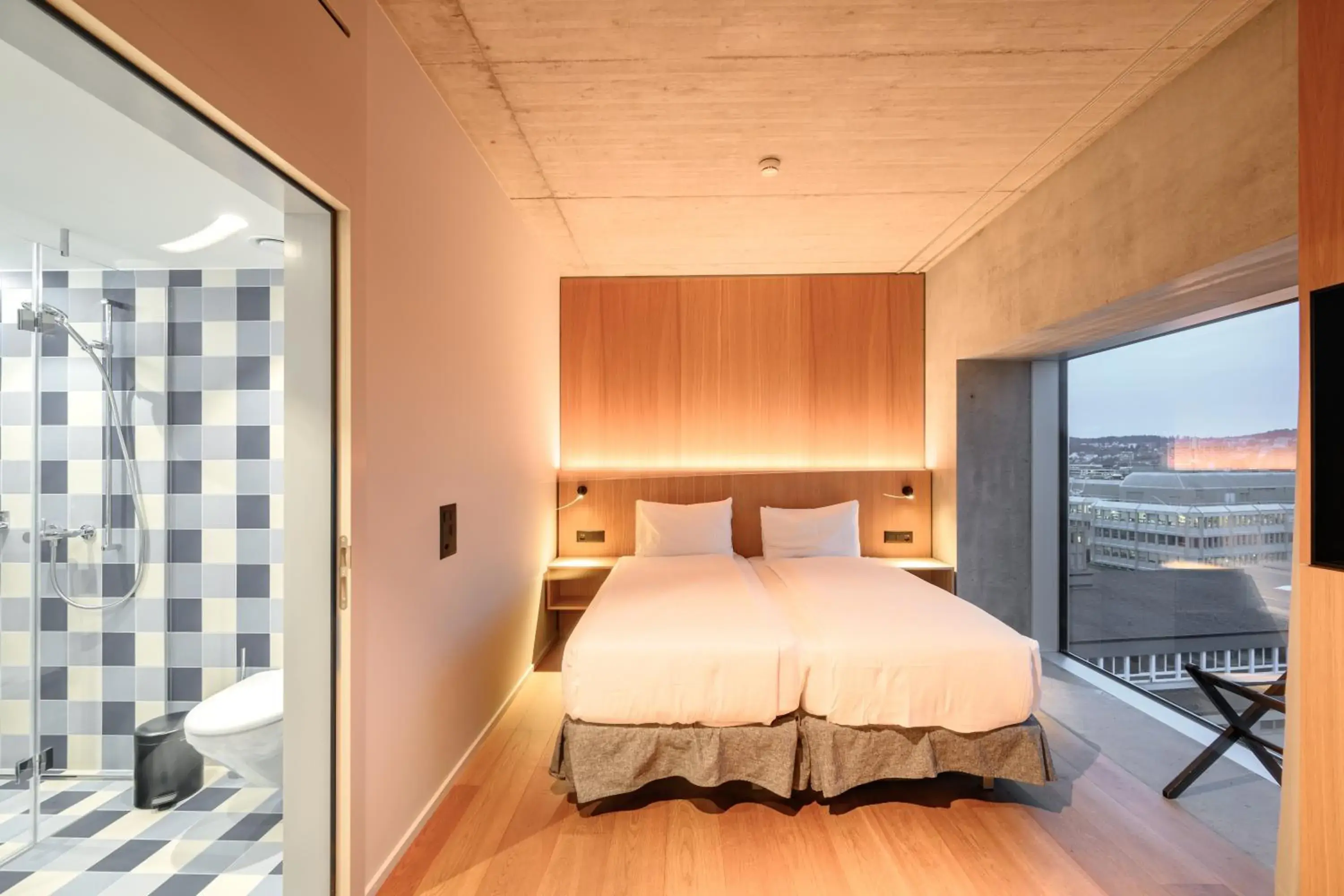 Bed in Placid Hotel Design & Lifestyle Zurich Bed in Placid Hotel Design & Lifestyle Zurich