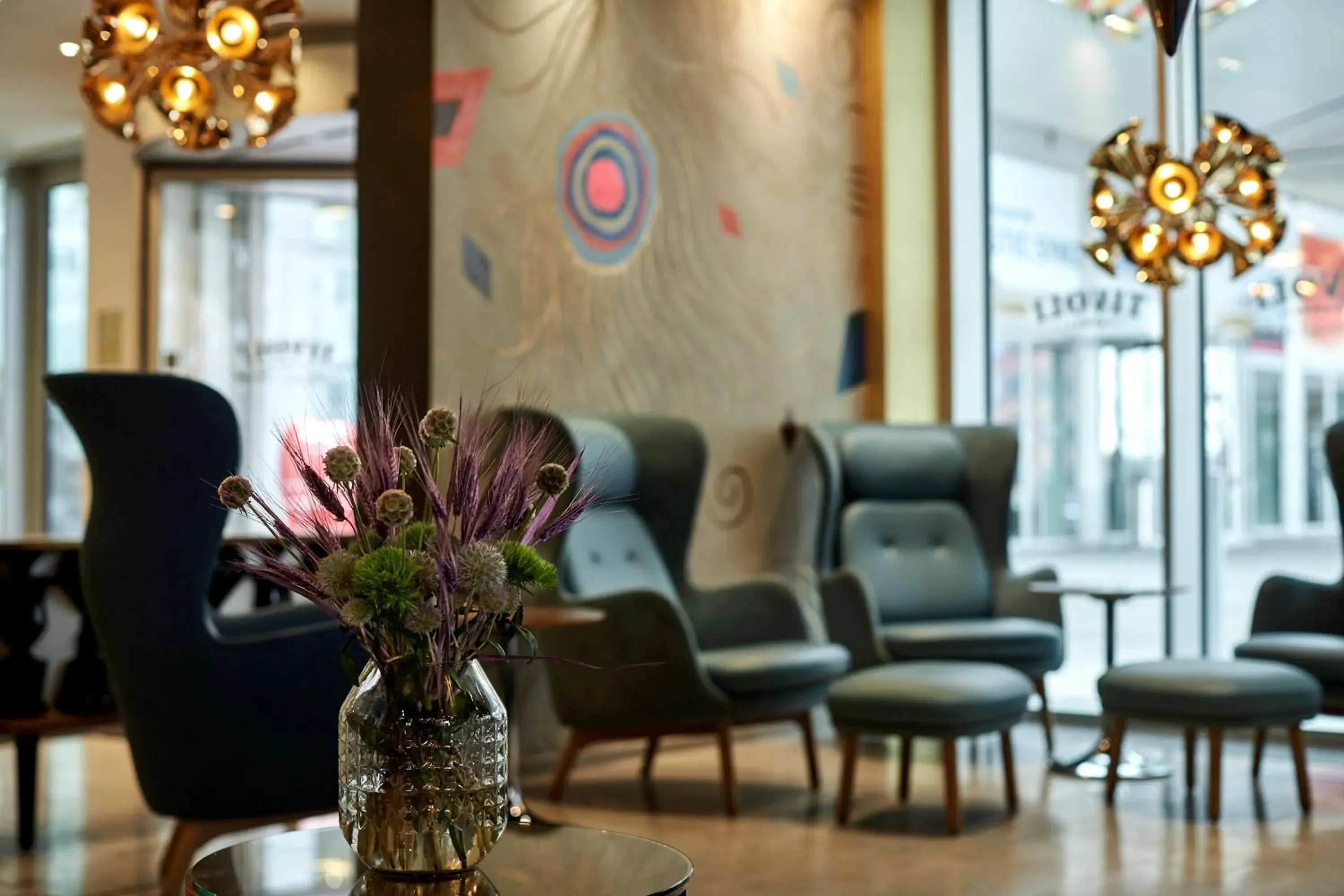 Living room in Tivoli Hotel Living room in Tivoli Hotel