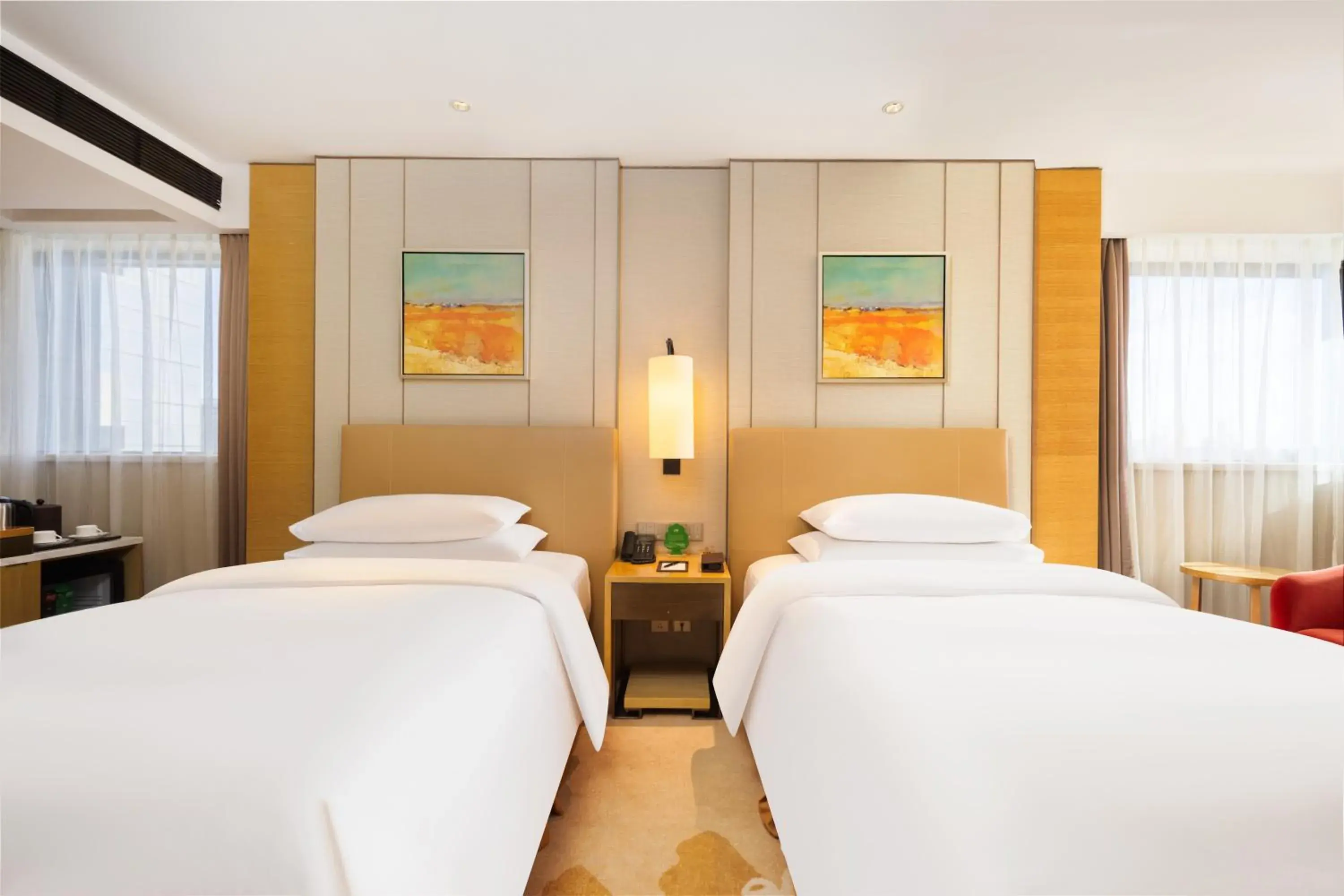 City View with Superior twin-bed Room in Grand Metropark Hotel Beijing City View with Superior twin-bed Room in Grand Metropark Hotel Beijing