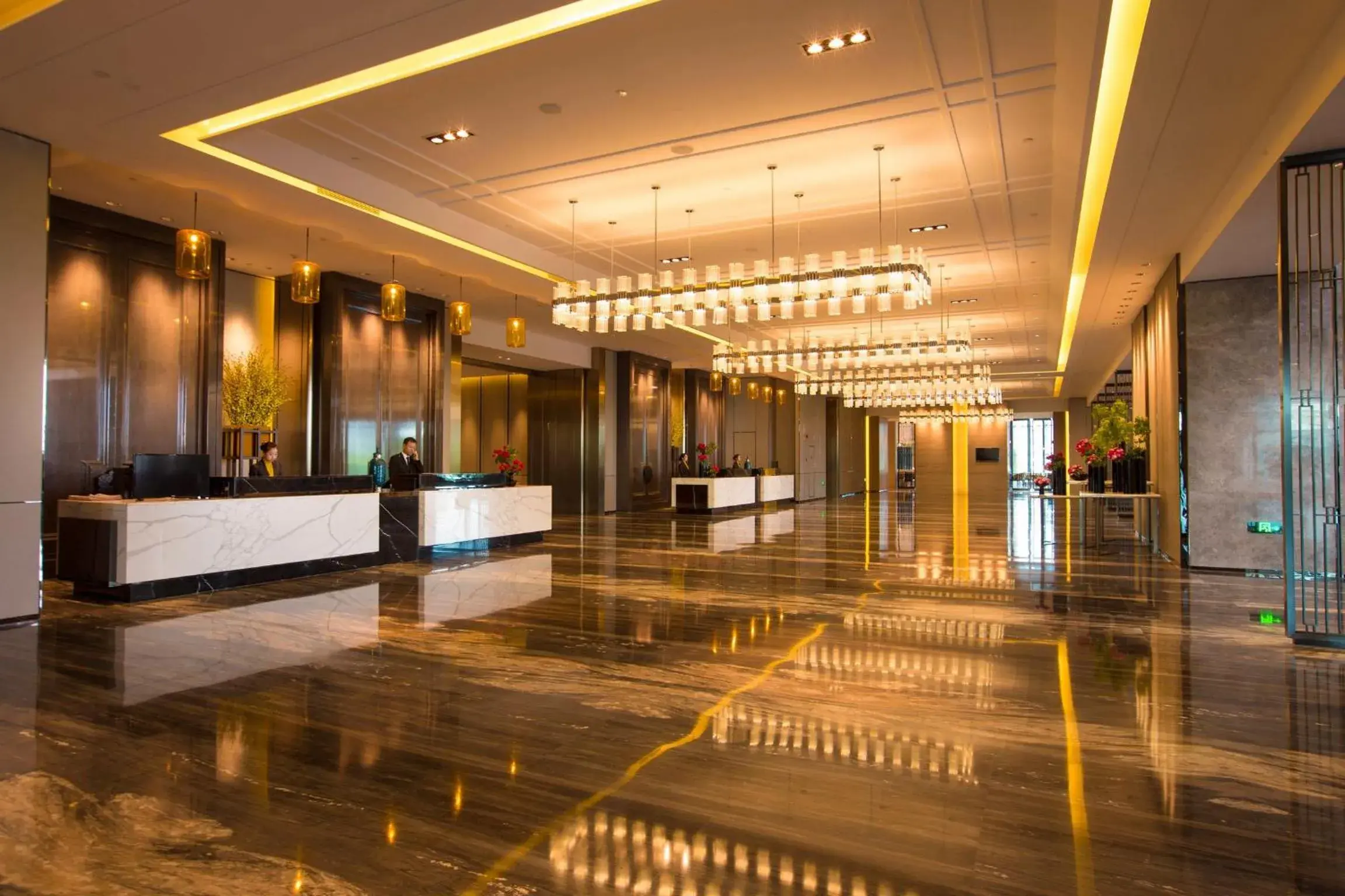 Lobby or reception in Grand Metropark Hotel Beijing Lobby or reception in Grand Metropark Hotel Beijing