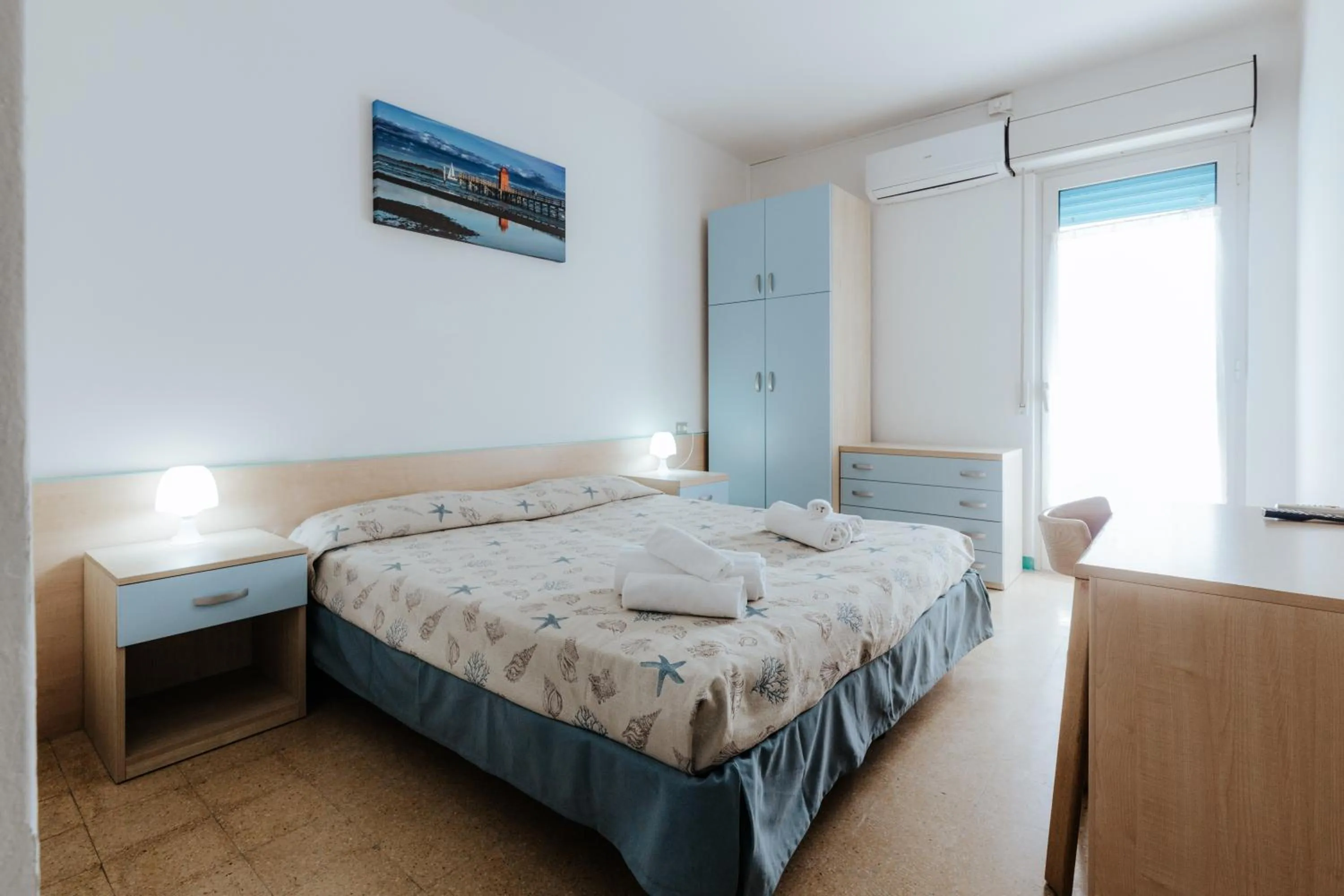 Bed in Hotel Villa Franca