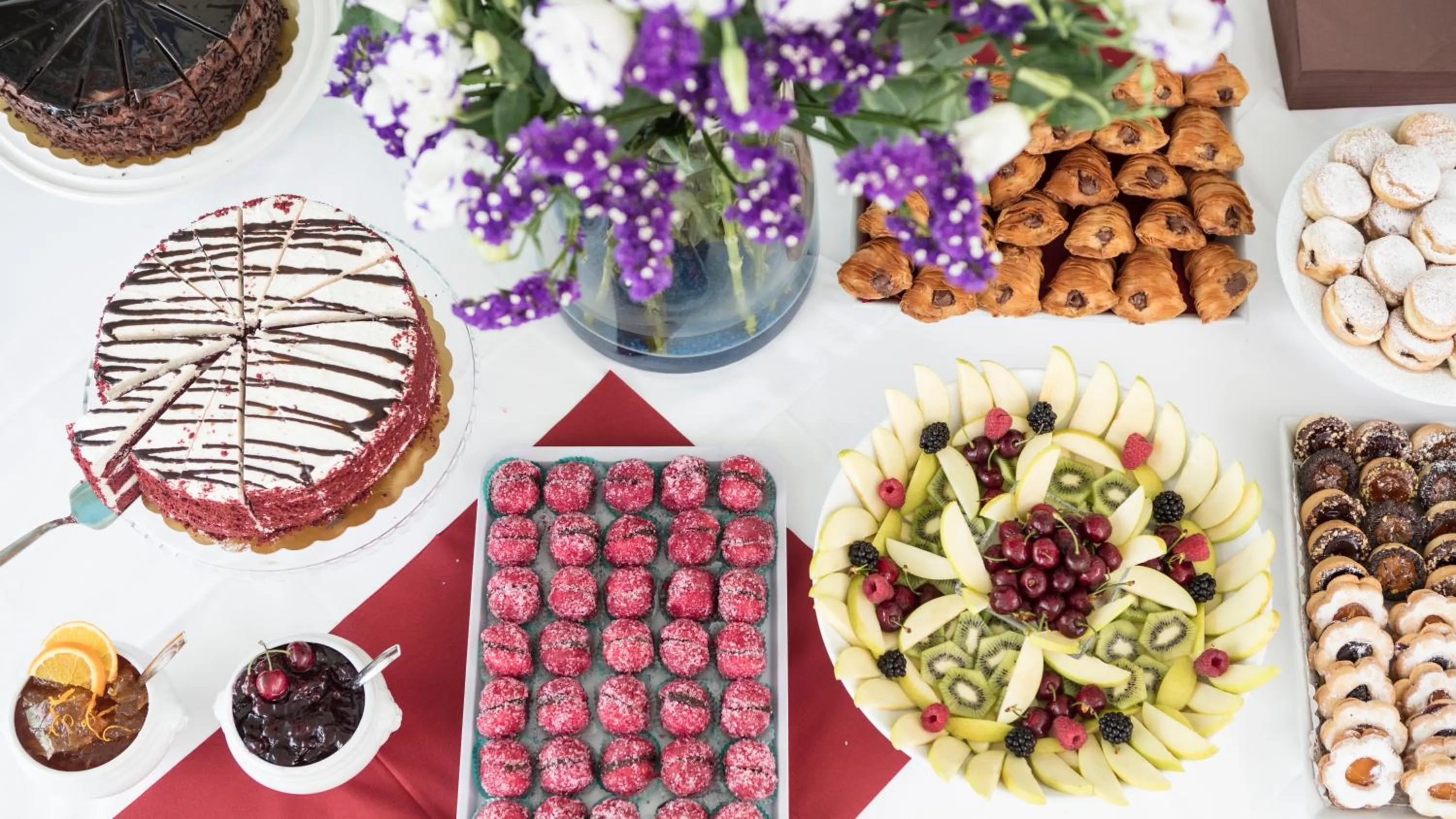 Breakfast in Hotel Villa Franca