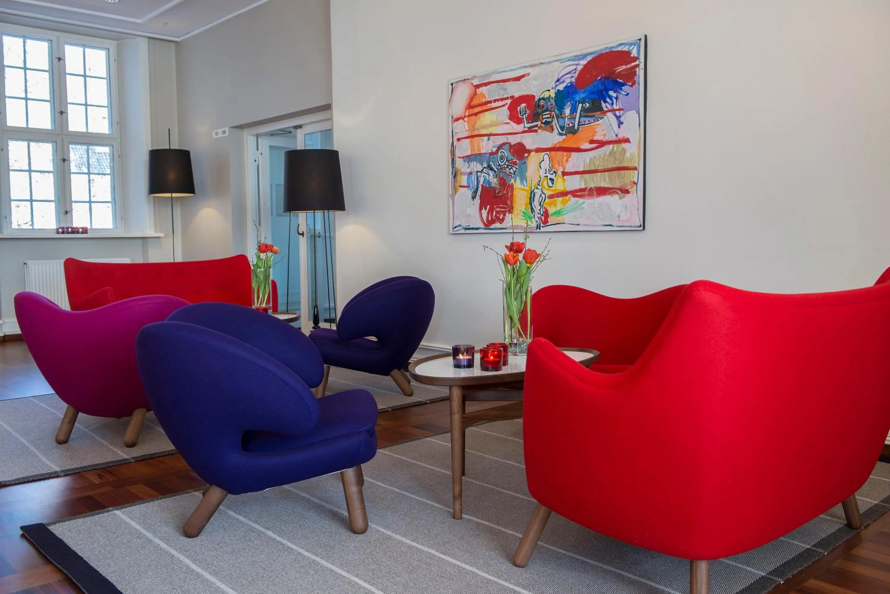 Lobby or reception in Hotel Koldingfjord