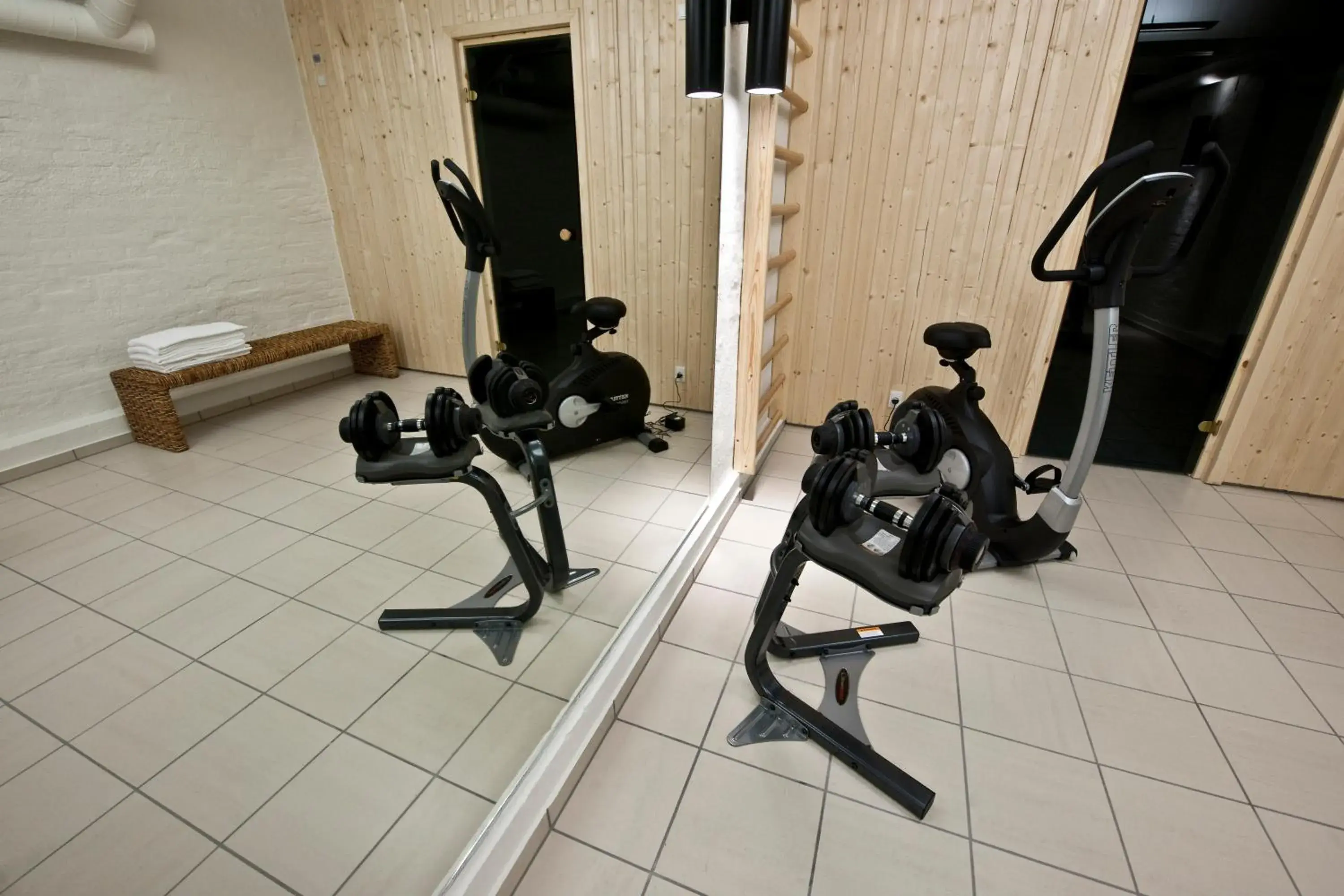 Fitness centre/facilities in Hotel Koldingfjord Fitness centre/facilities in Hotel Koldingfjord