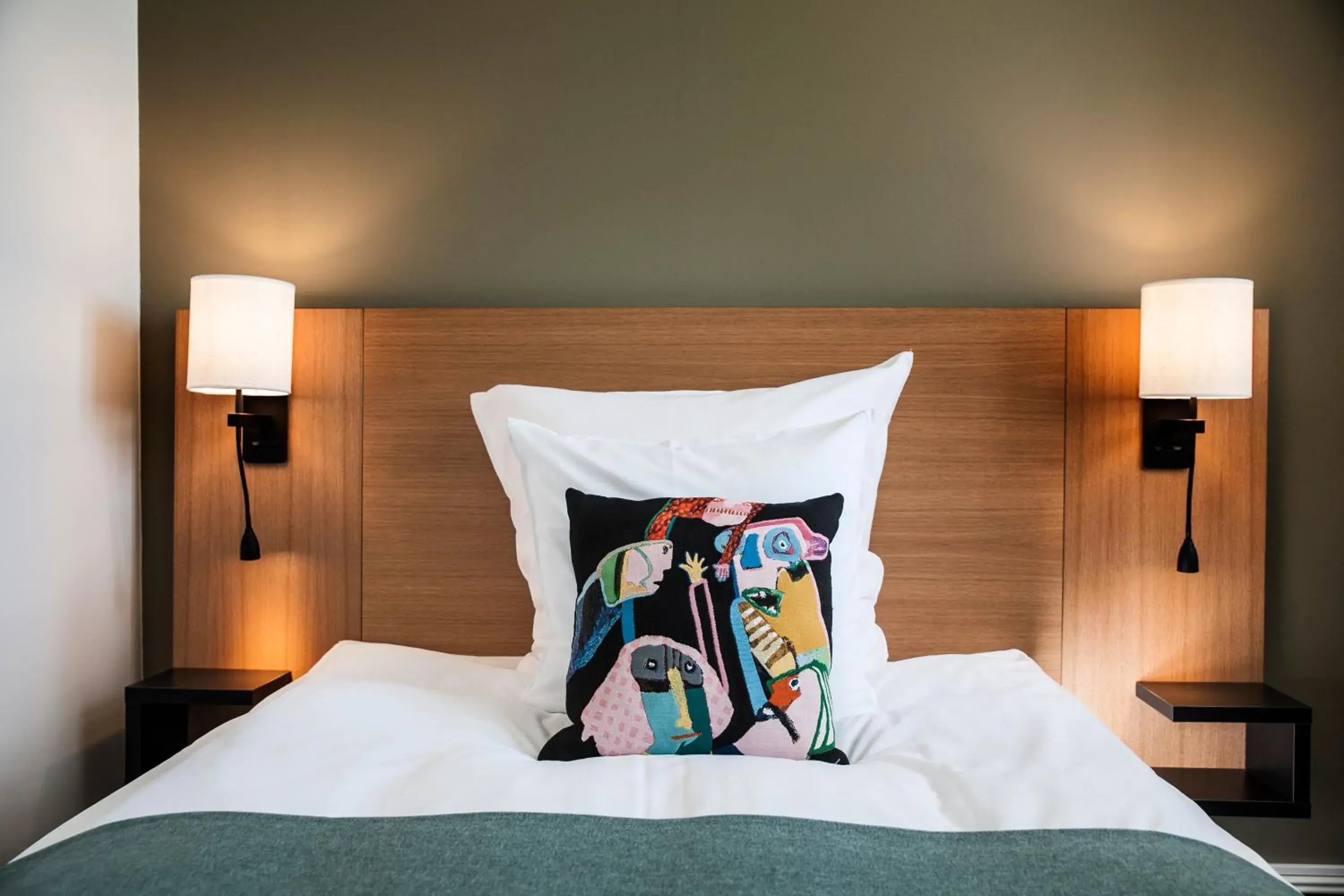 Bed in Hotel Koldingfjord Bed in Hotel Koldingfjord