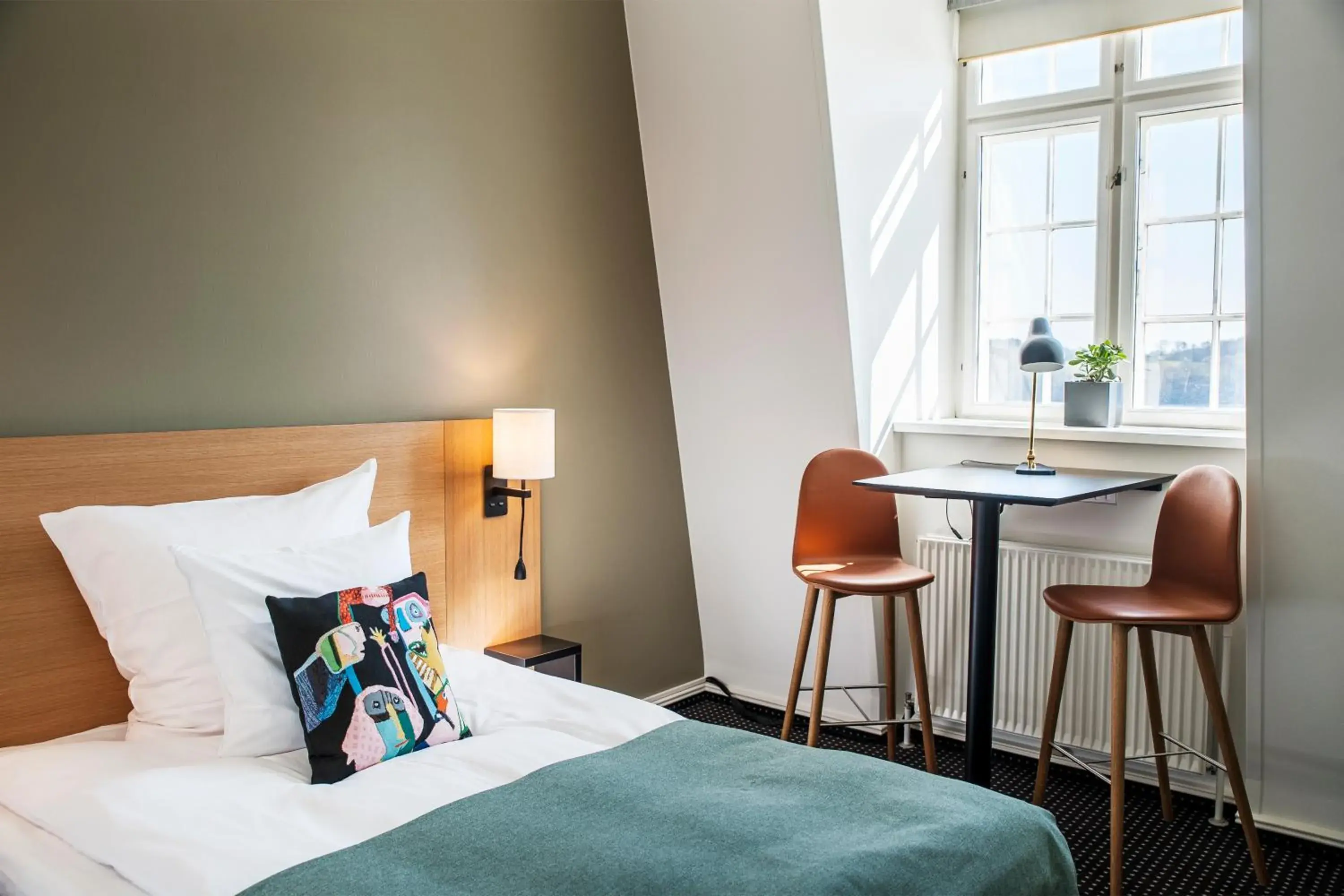 Bed in Hotel Koldingfjord Bed in Hotel Koldingfjord