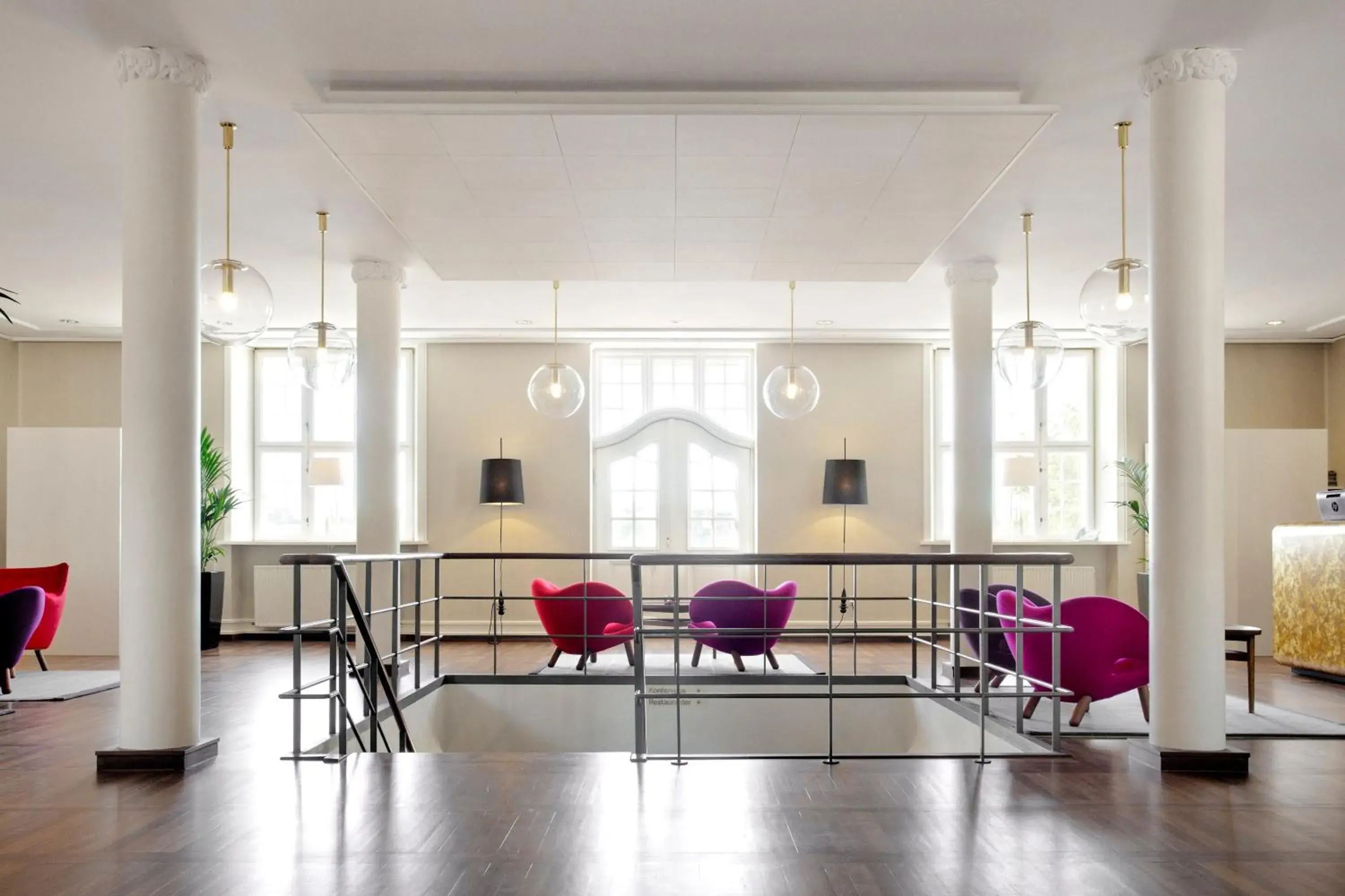 Lobby or reception in Hotel Koldingfjord Lobby or reception in Hotel Koldingfjord