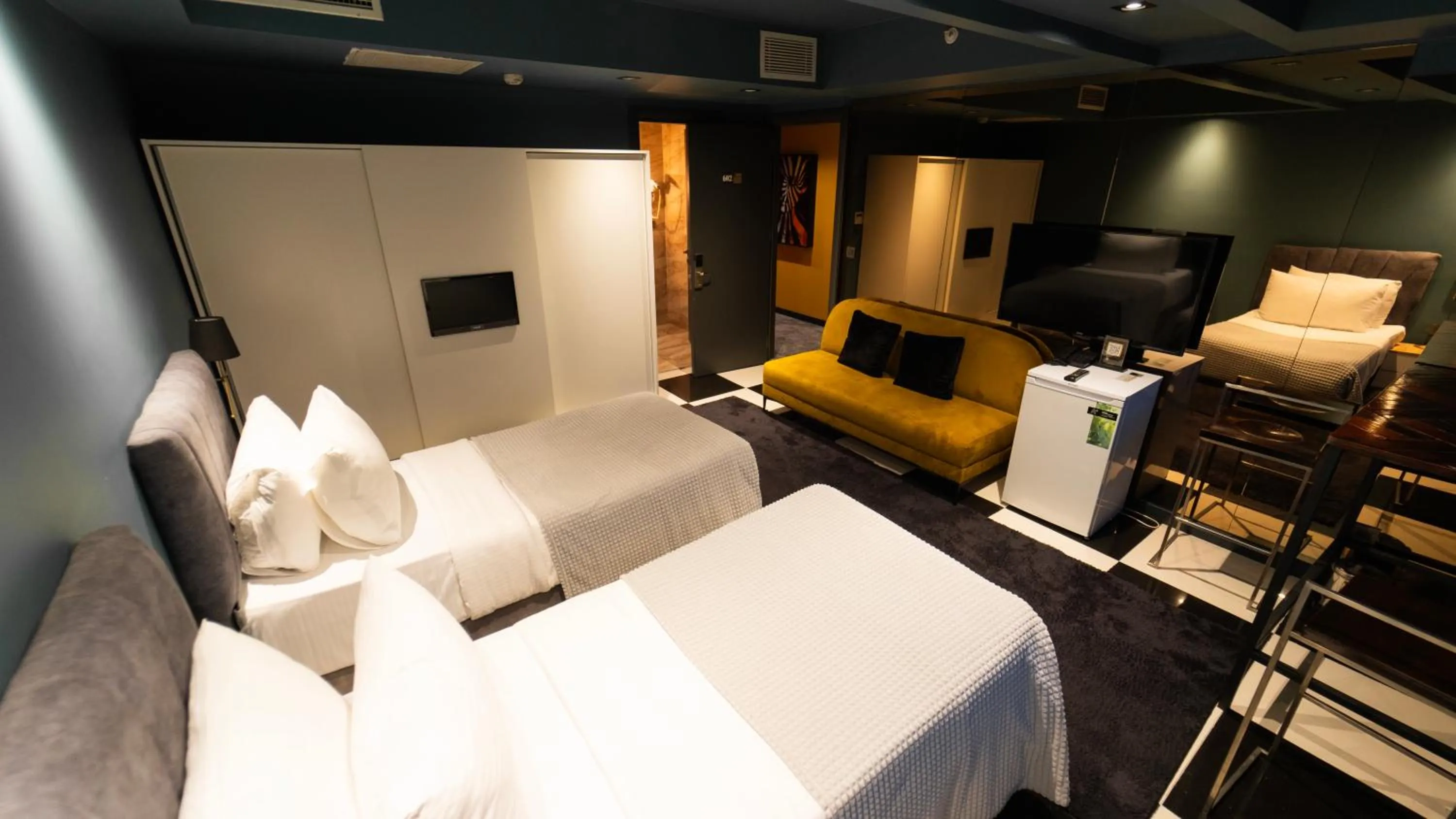 Bed in Mas Suites Nisantasi