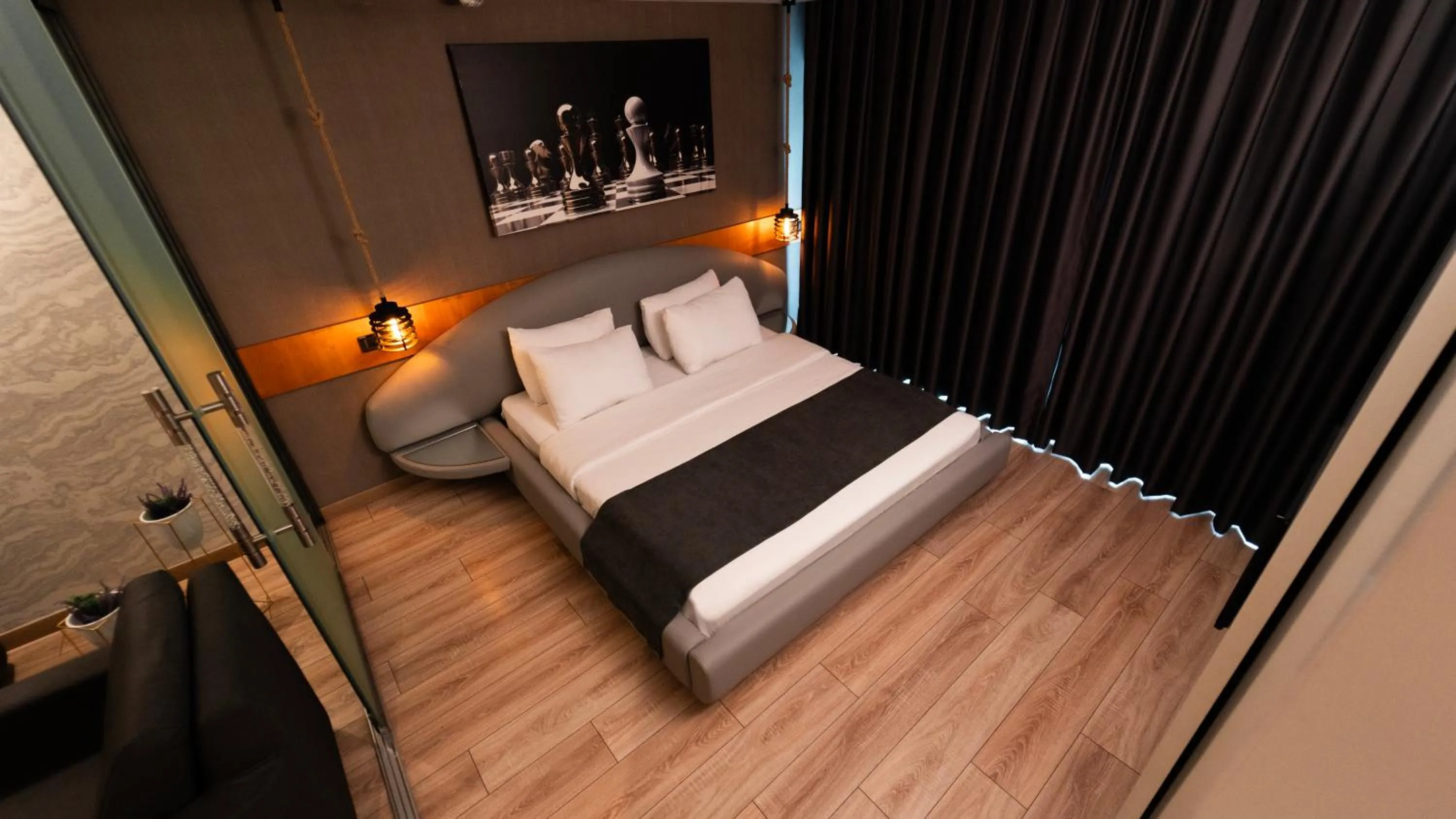 Bed in Mas Suites Nisantasi