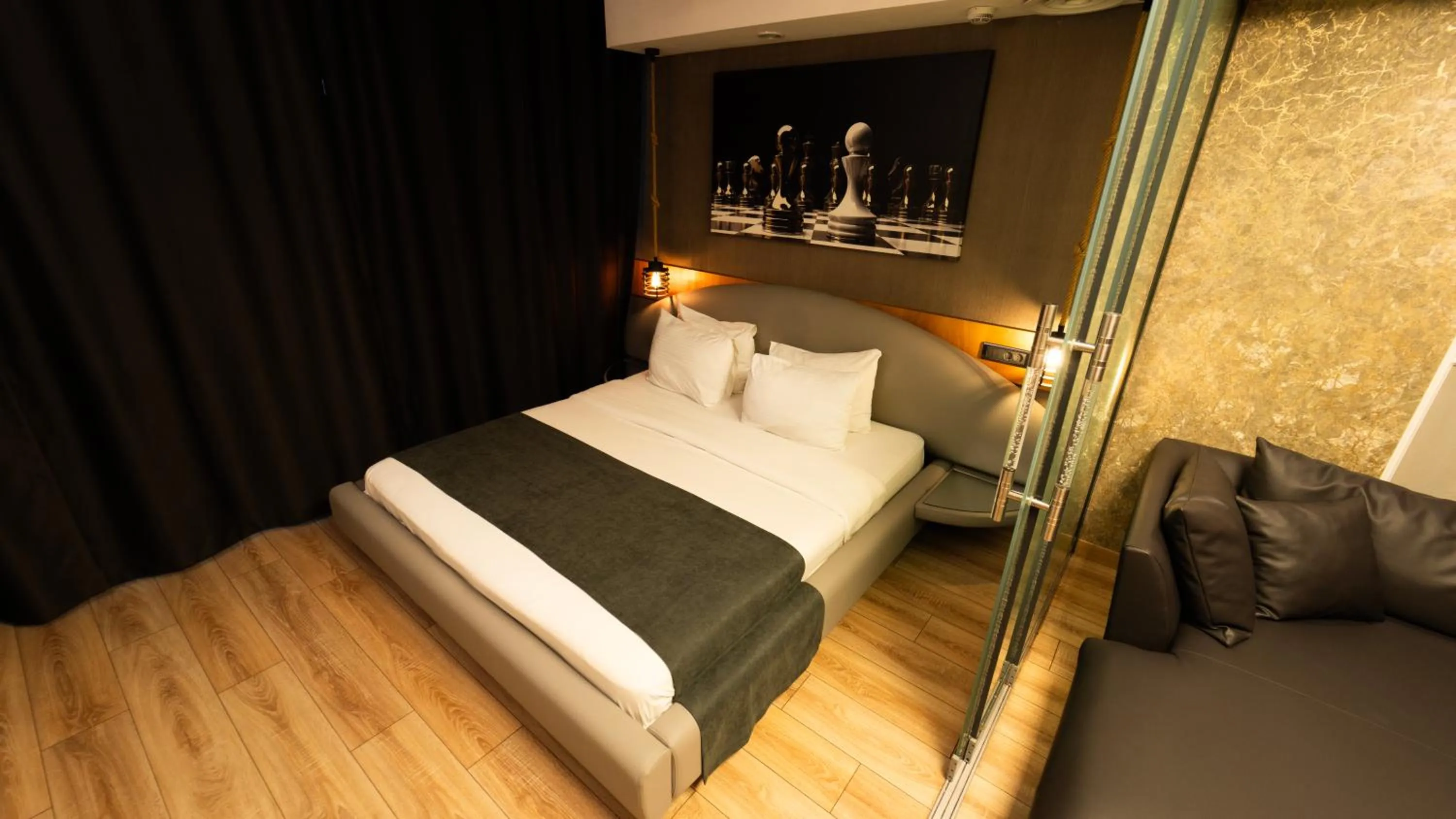 Bed in Mas Suites Nisantasi