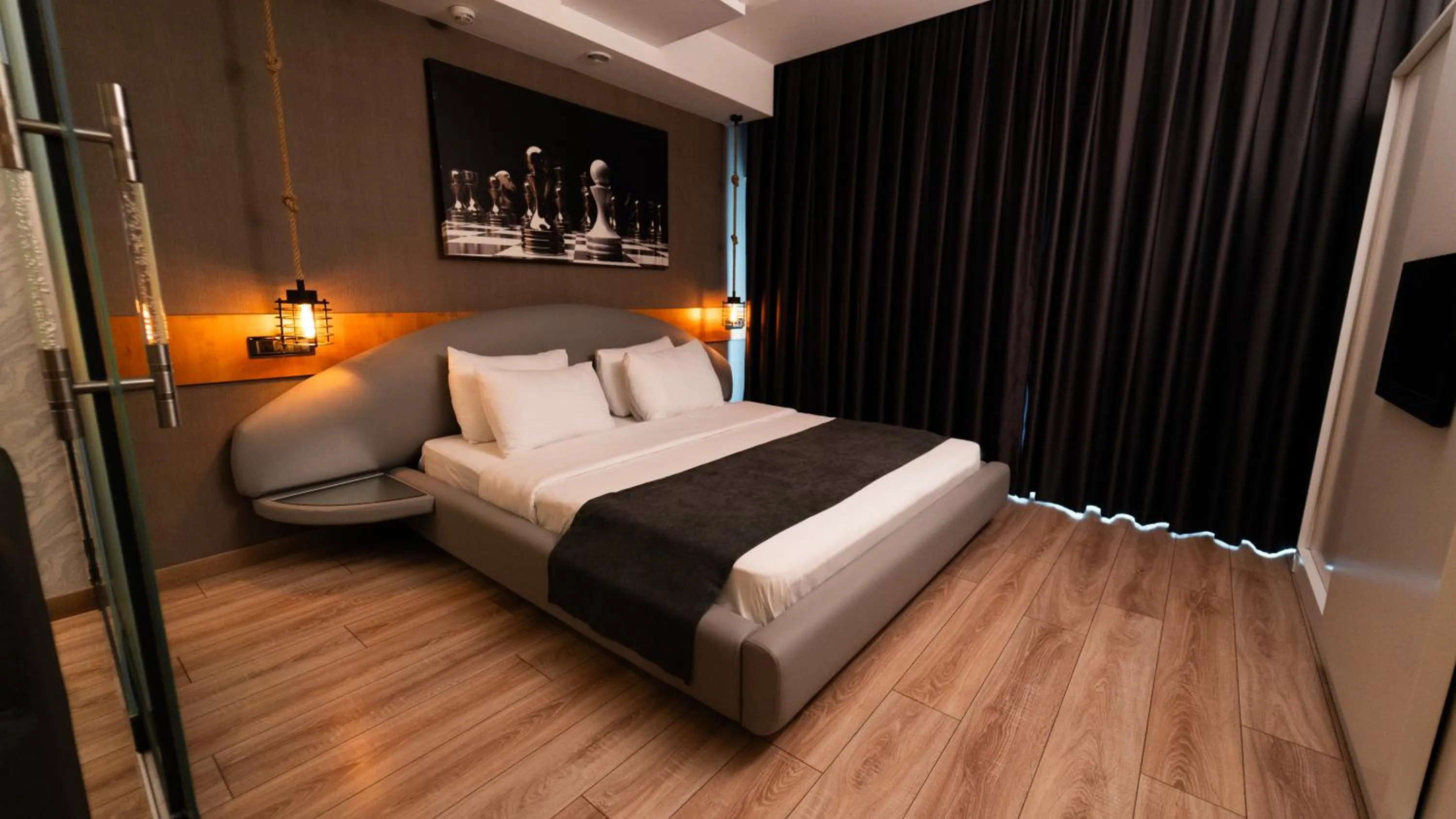 Bed in Mas Suites Nisantasi