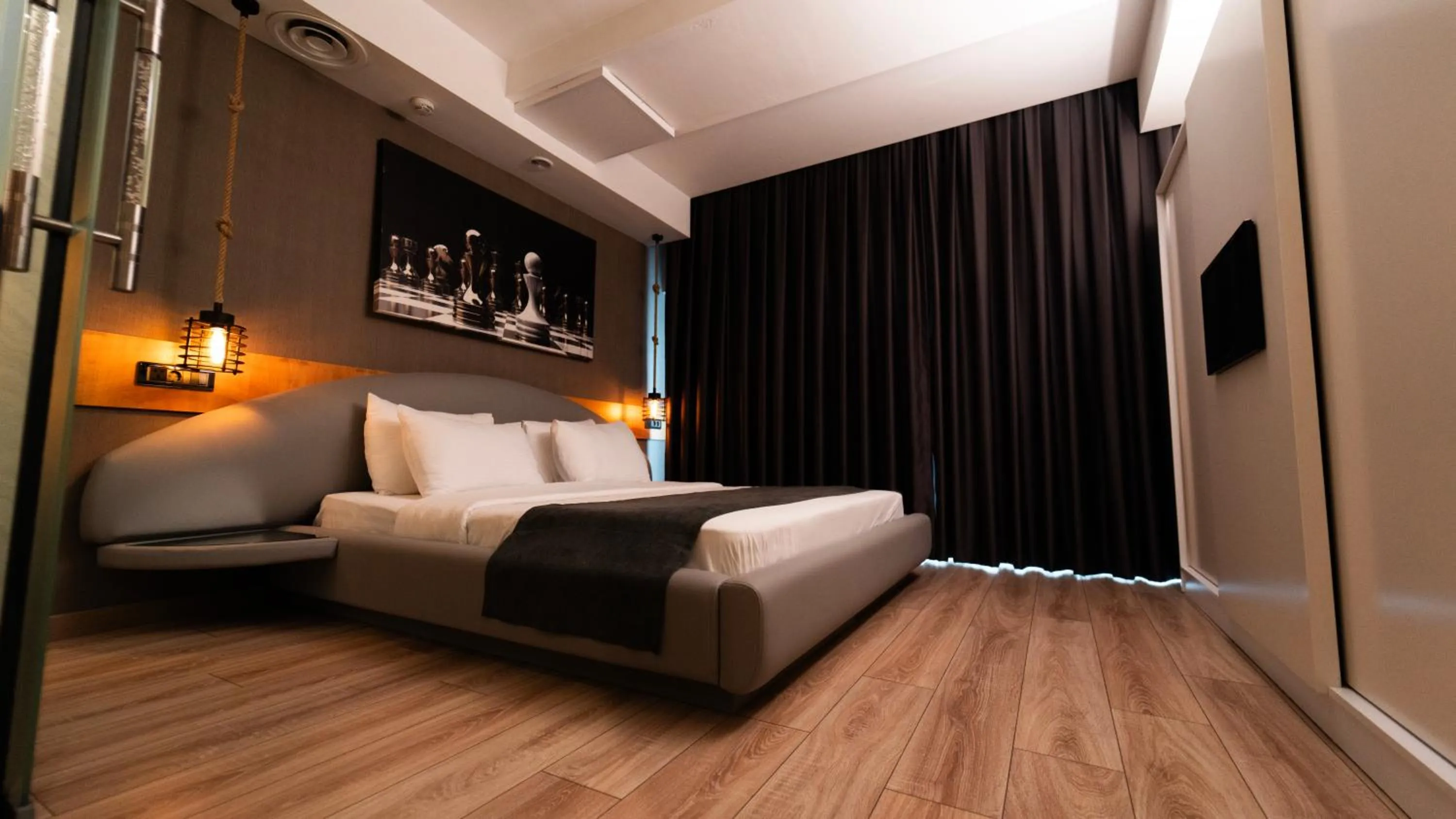 Bed in Mas Suites Nisantasi