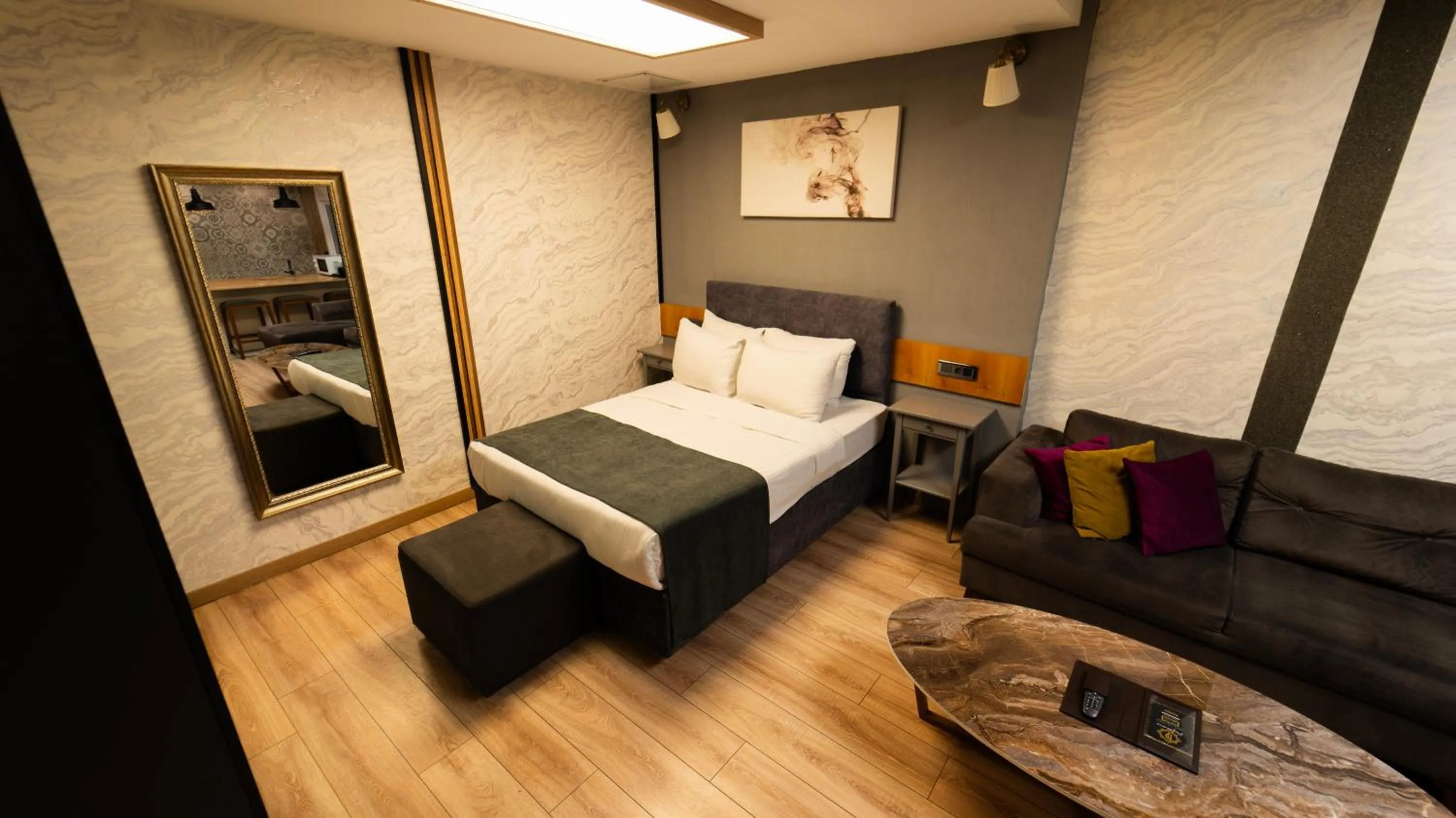 Bed in Mas Suites Nisantasi