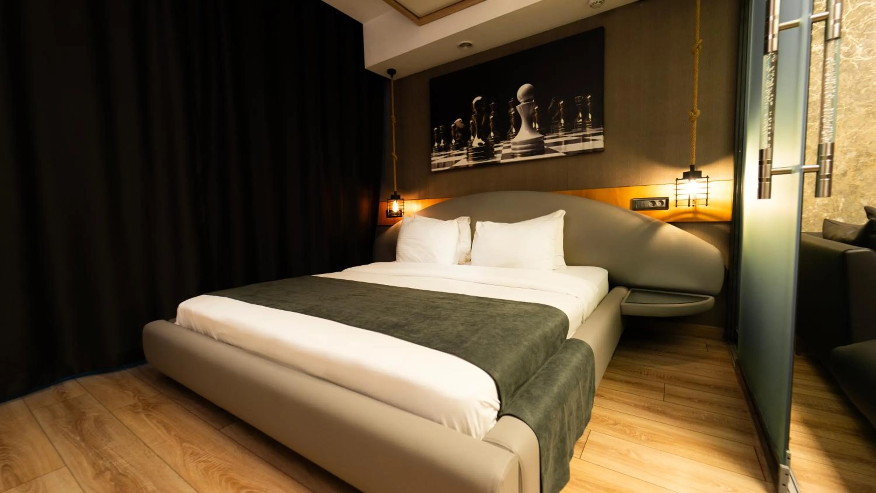 Bed in Mas Suites Nisantasi