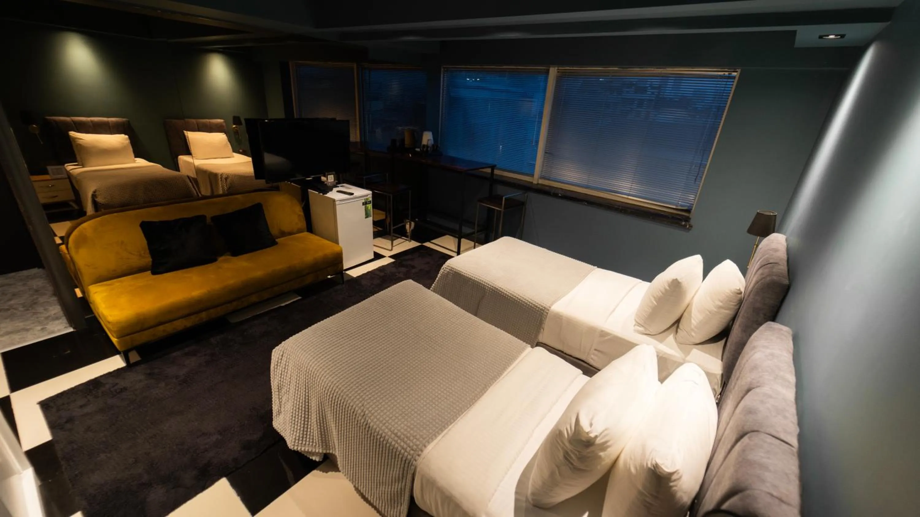 Bed in Mas Suites Nisantasi