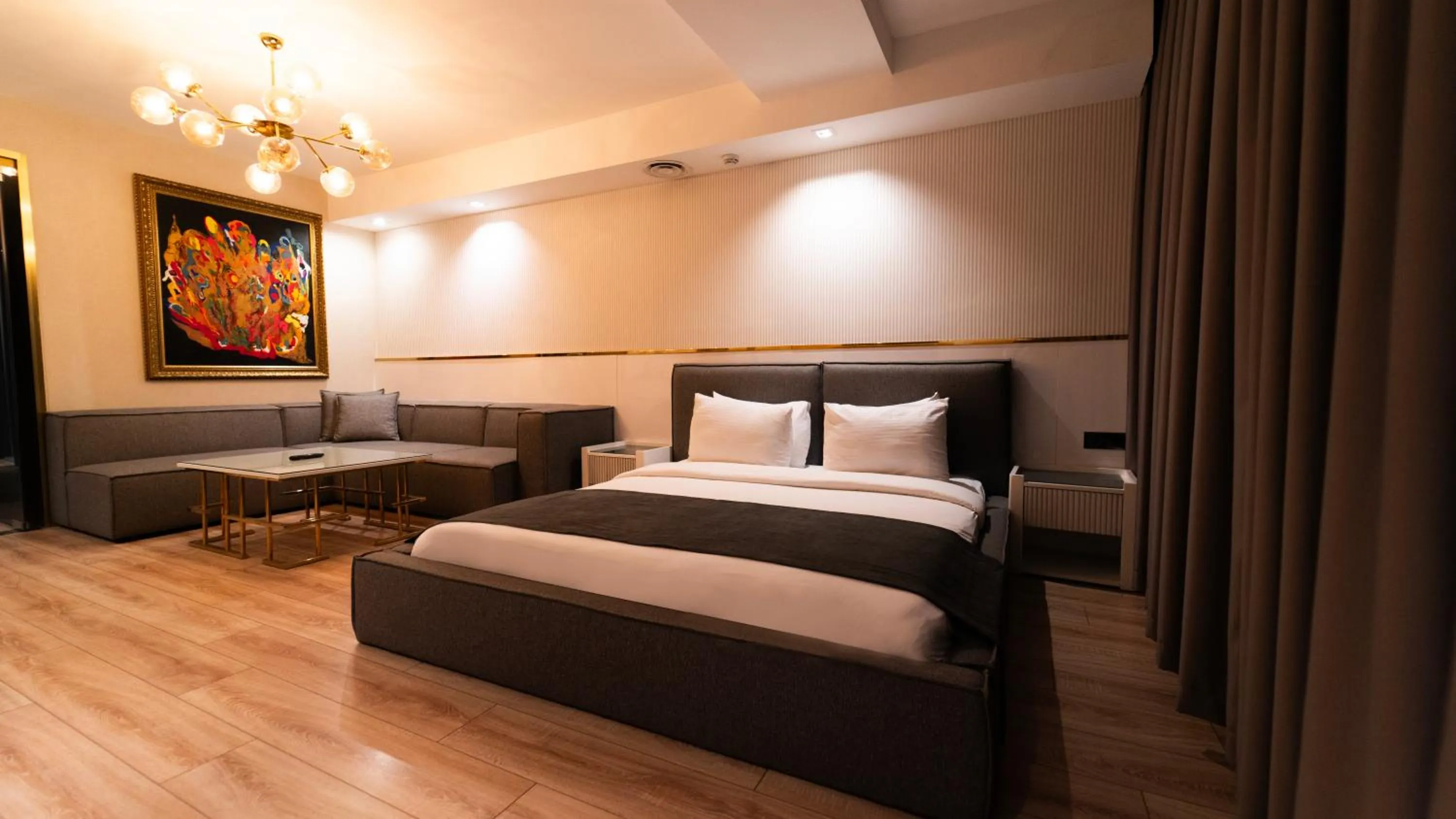 Bed in Mas Suites Nisantasi