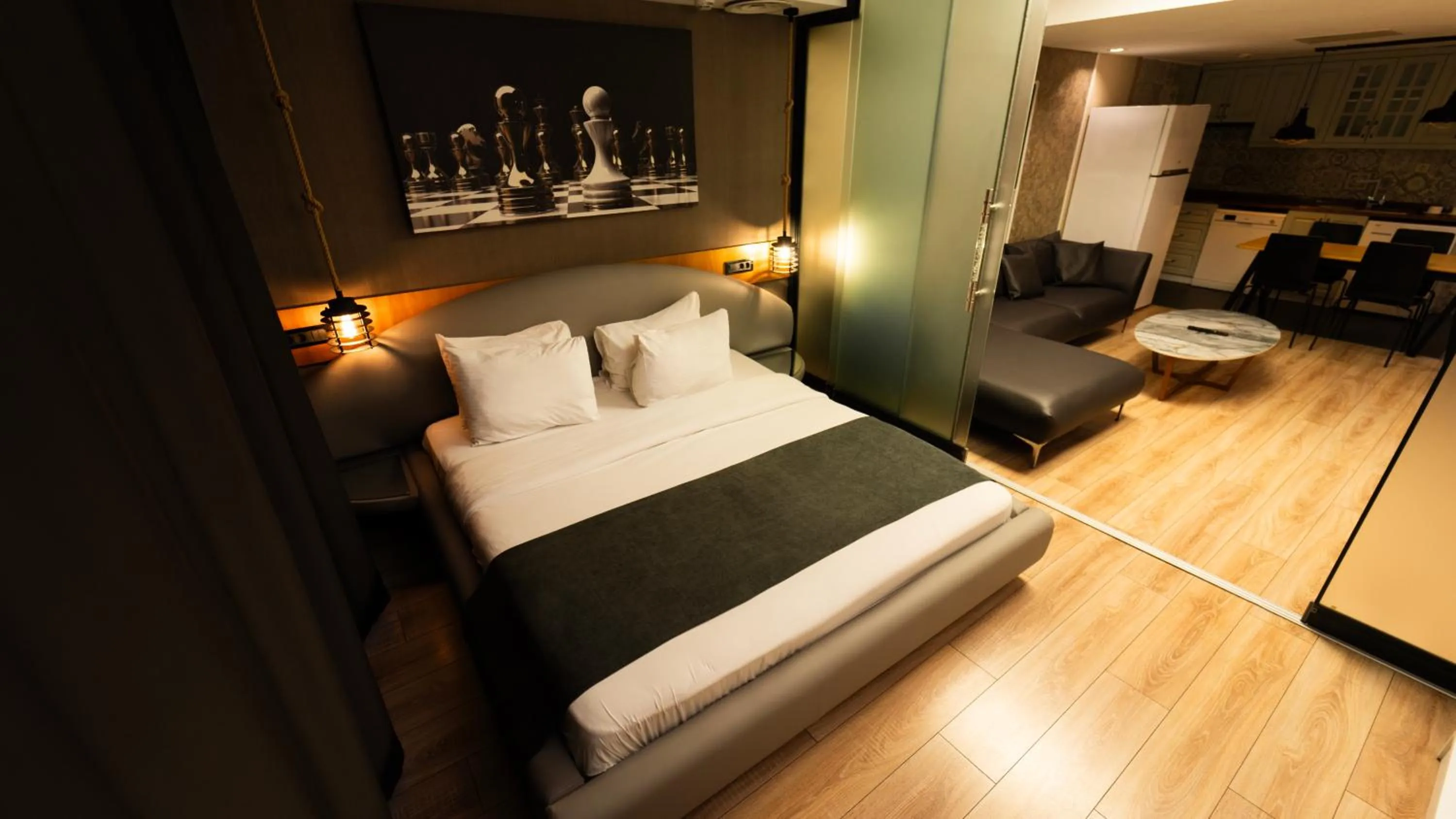 Bed in Mas Suites Nisantasi