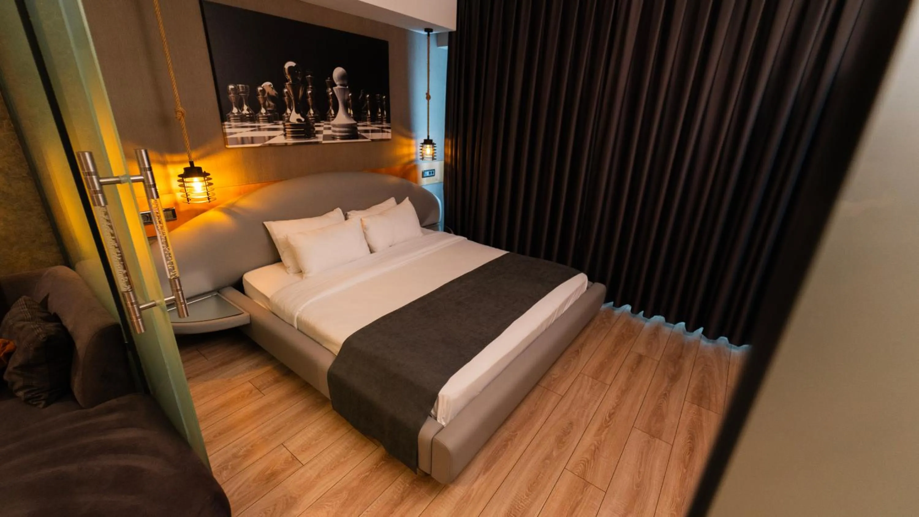 Bed in Mas Suites Nisantasi