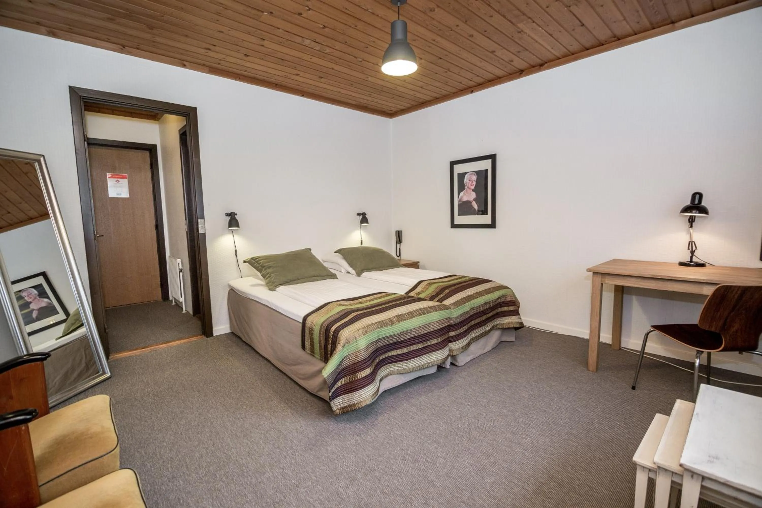 Photo of the whole room, Bed in Dalby Hotel