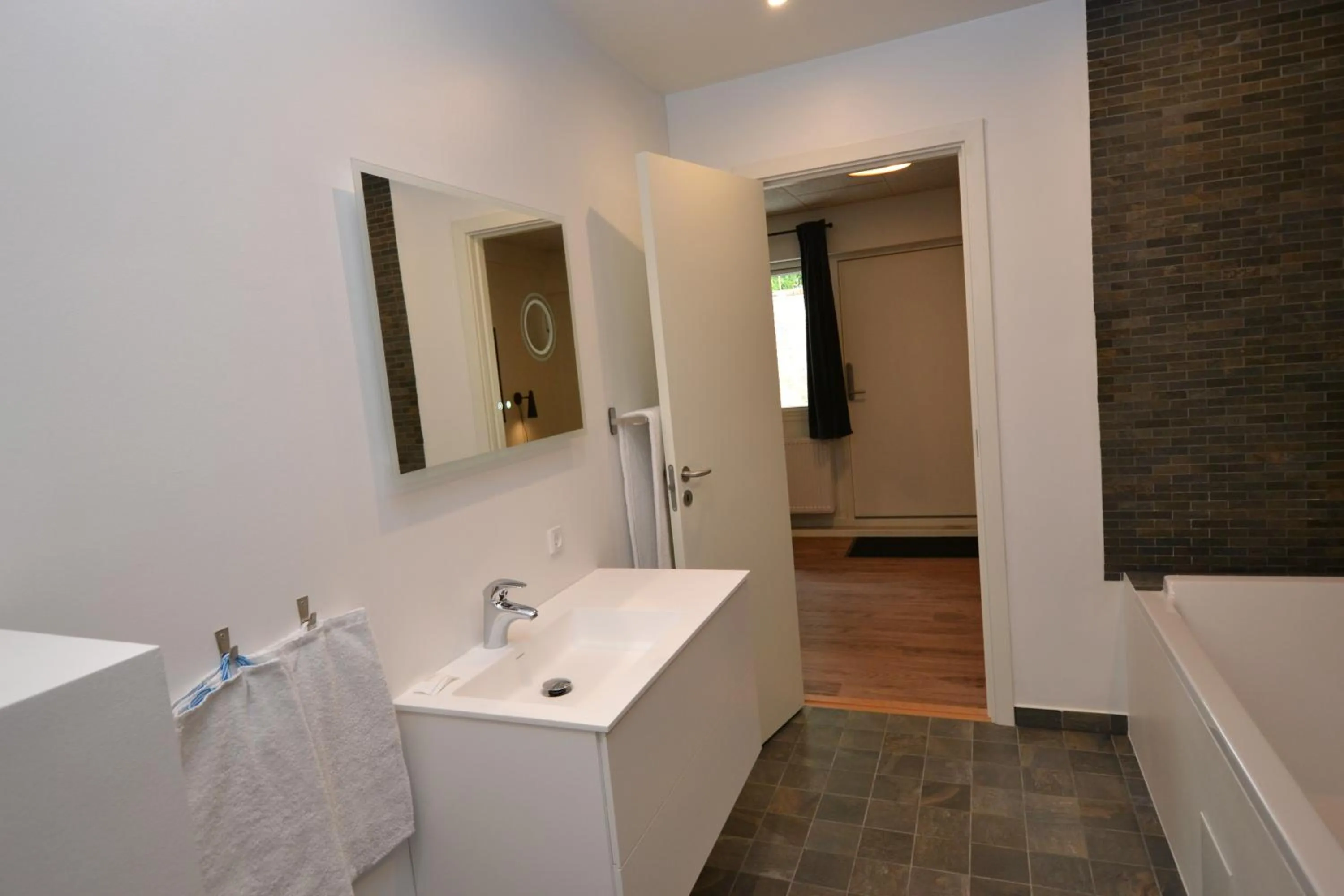 Bathroom in Dalby Hotel