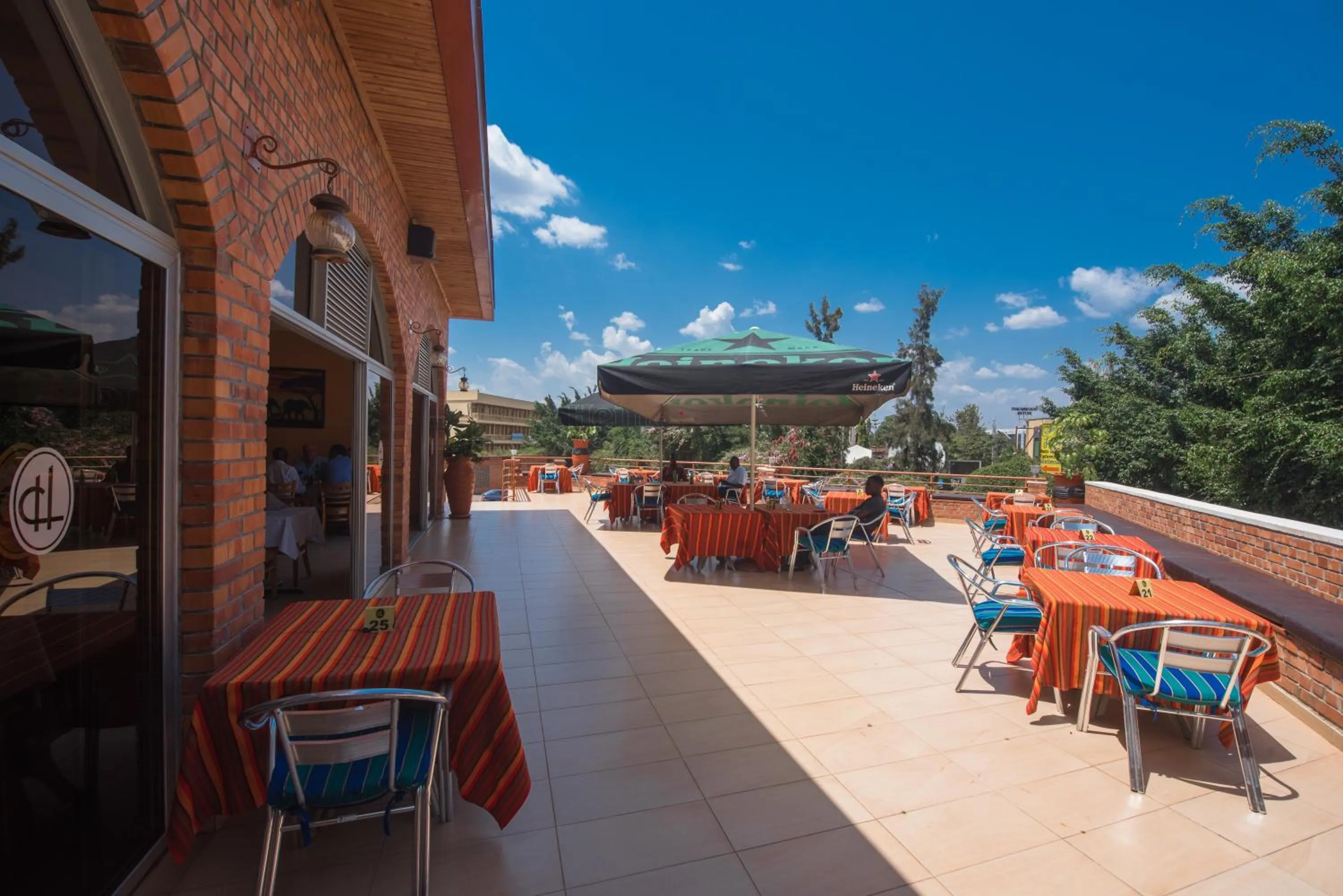 Balcony/Terrace in Hotel Chez Lando