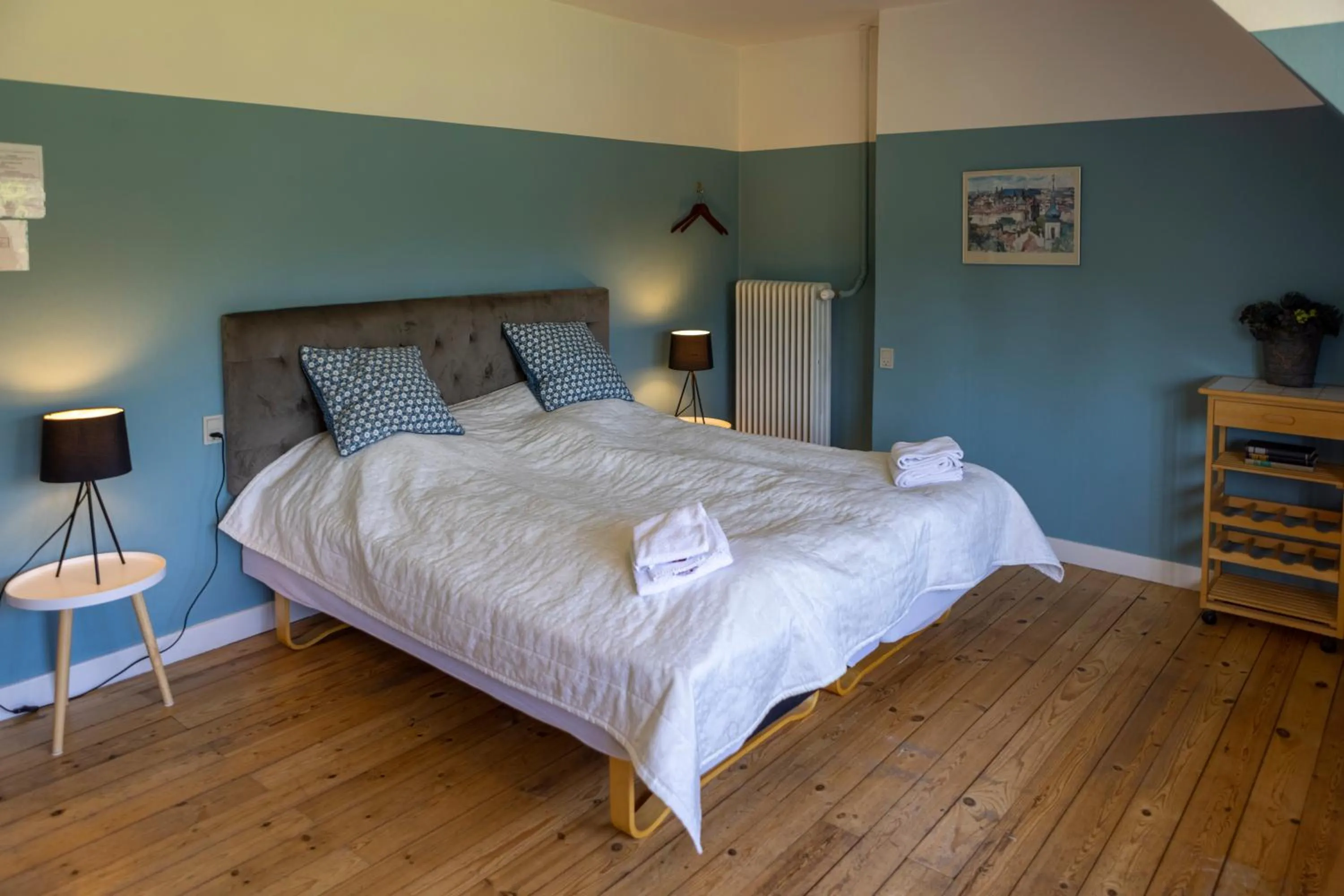 Bed in Sonnerupgaard Hotel & Konference