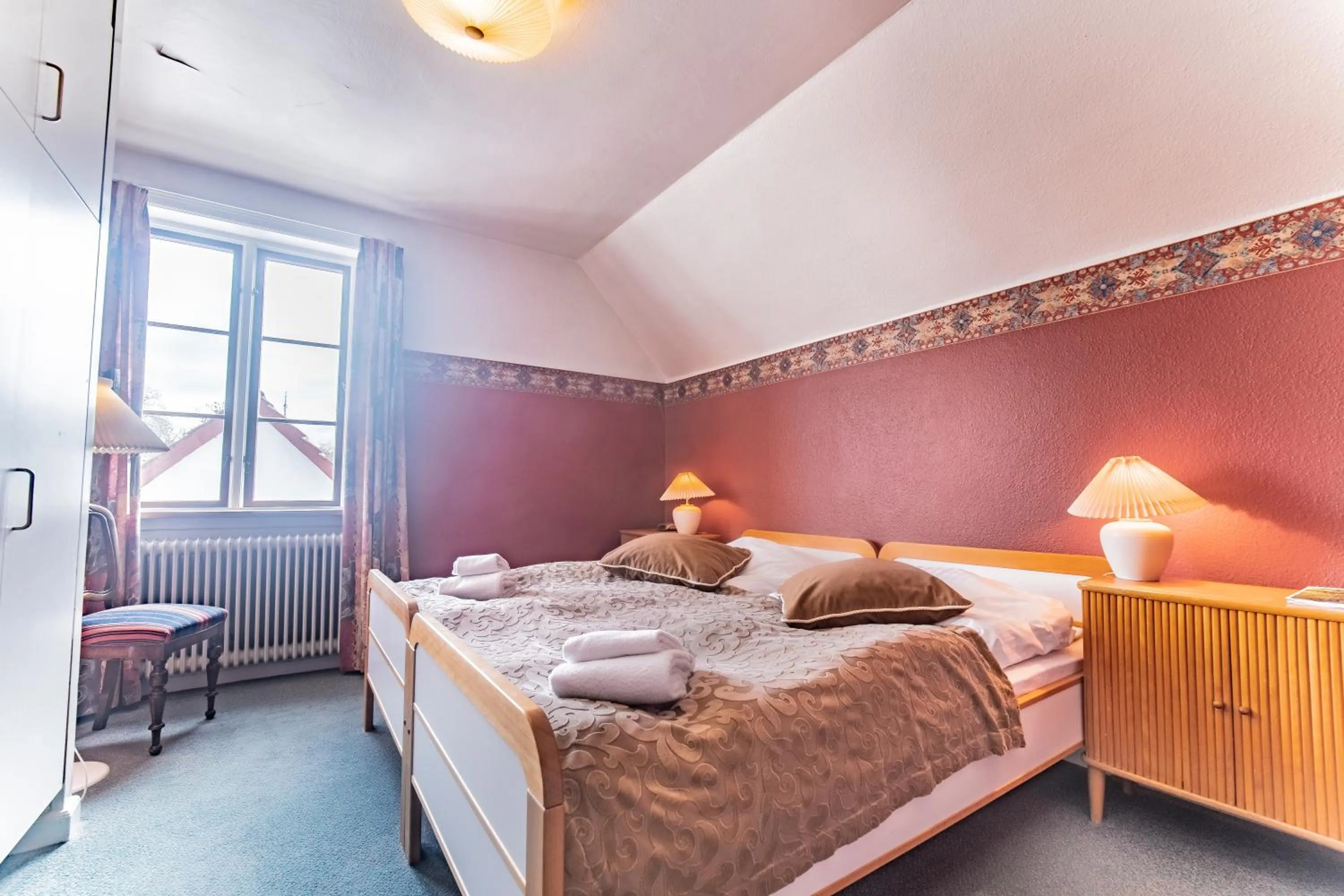 Bed in Sonnerupgaard Hotel & Konference