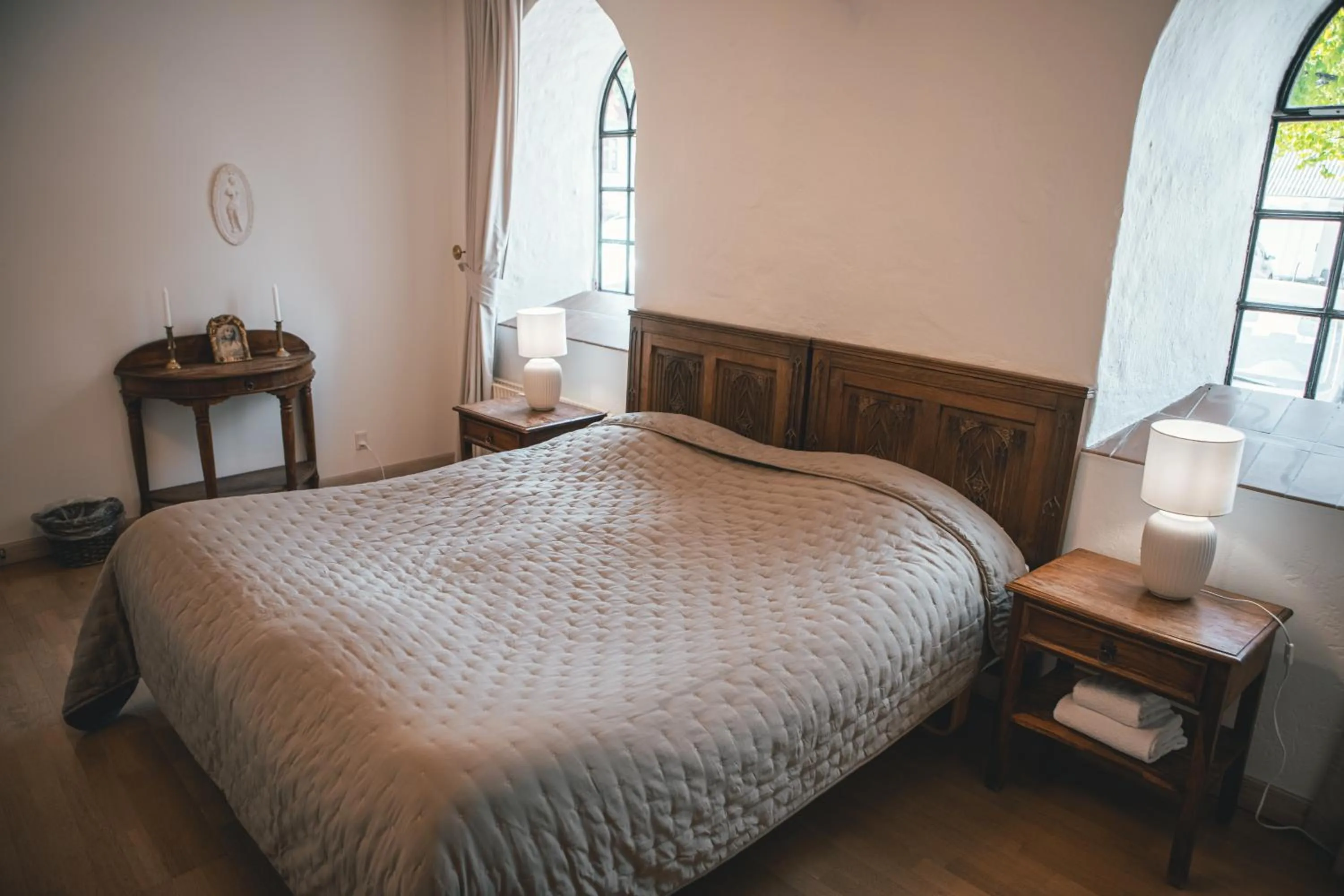 Bed in Sonnerupgaard Hotel & Konference