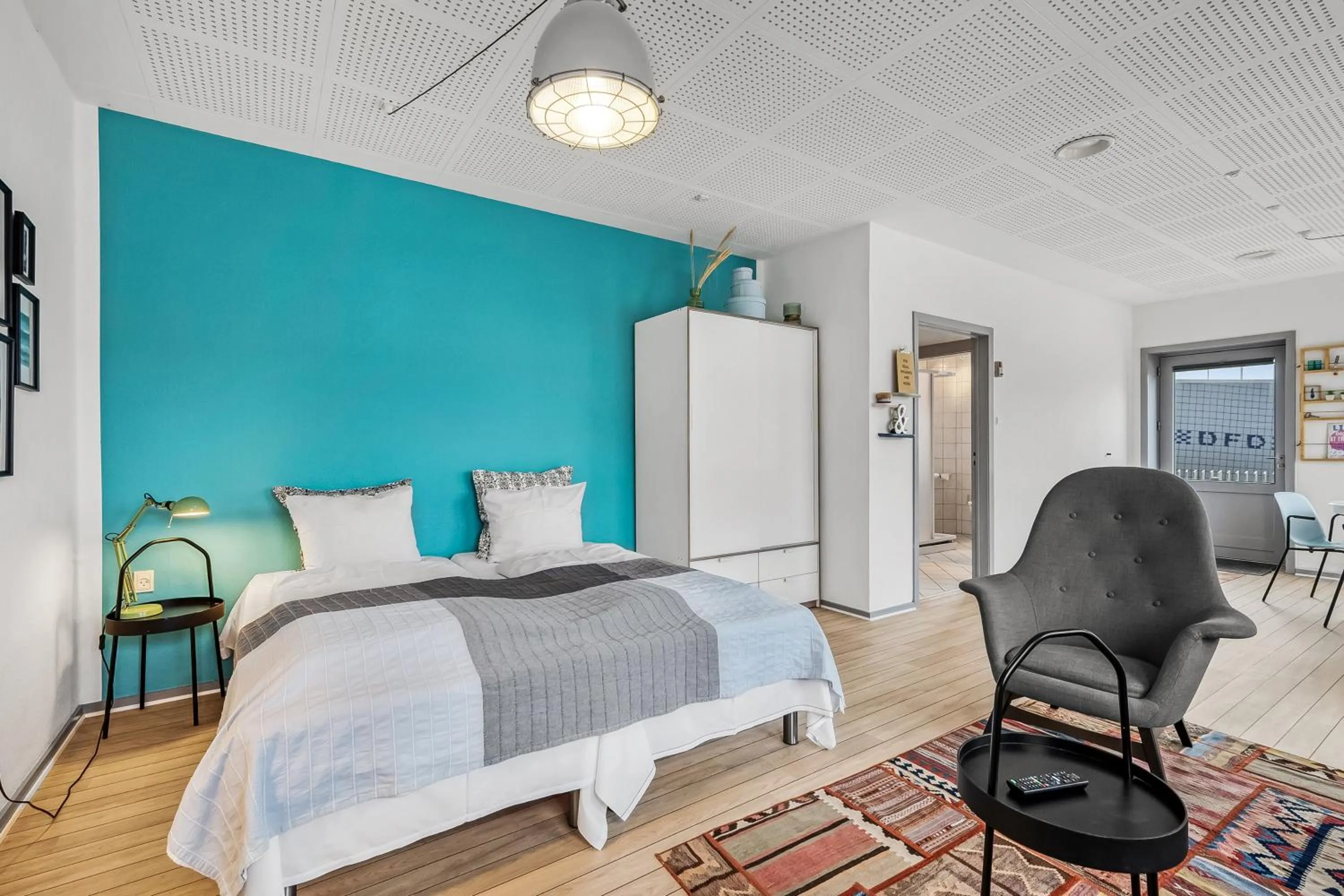 Bed in Hvide Sande Hotel