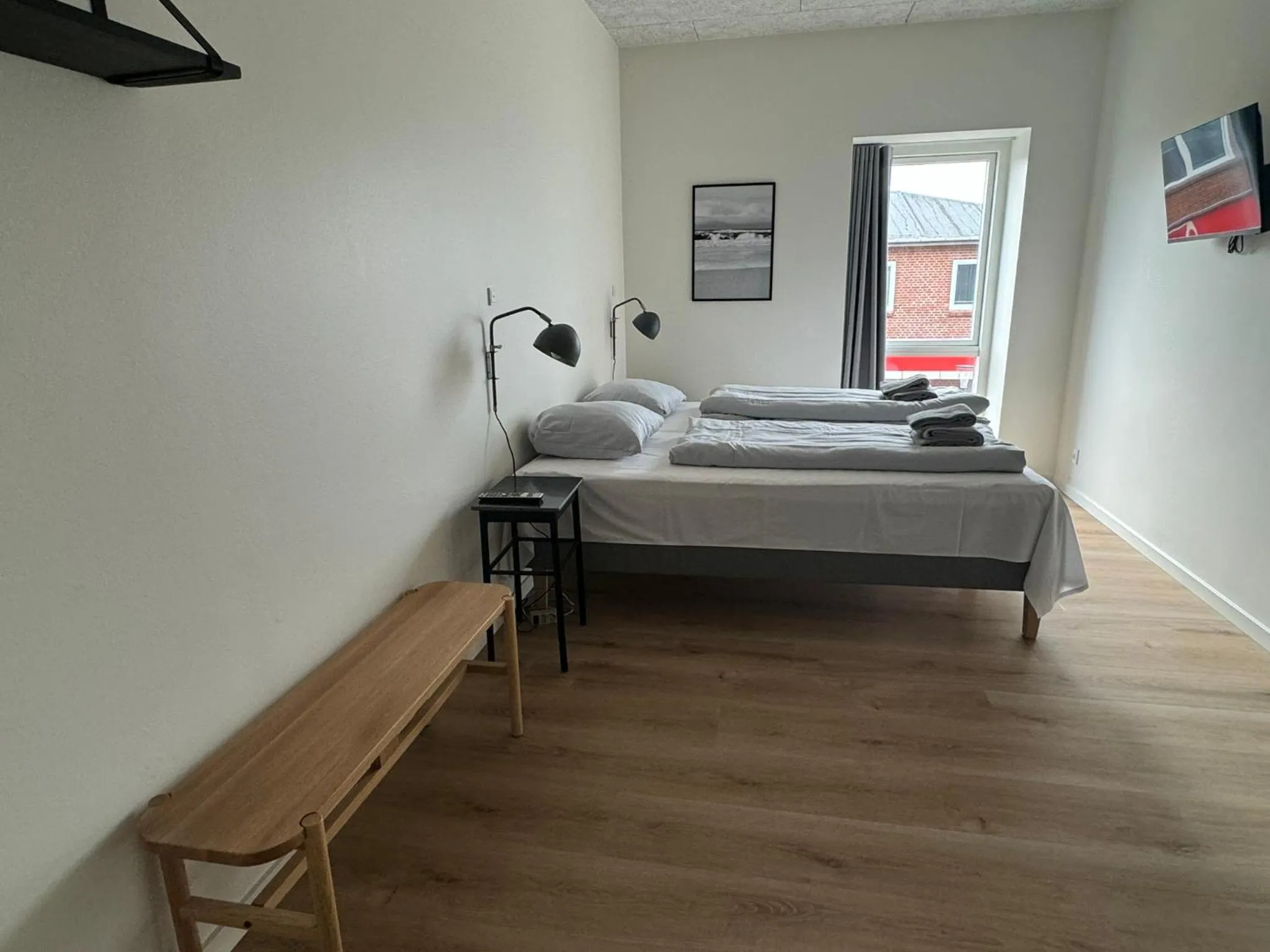 Bed in Hvide Sande Hotel