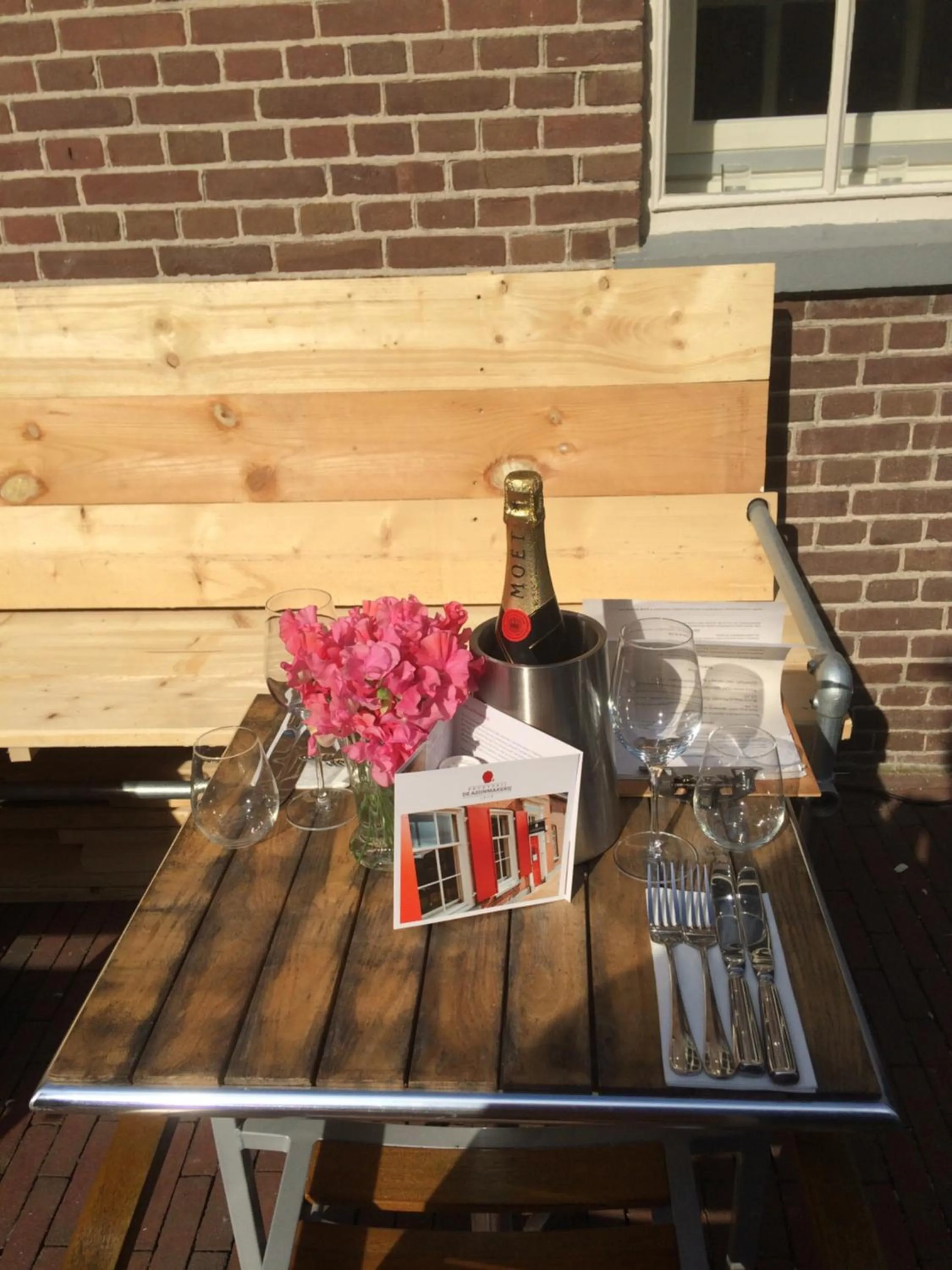 Balcony/Terrace in Proeverij de Azijnmakerij