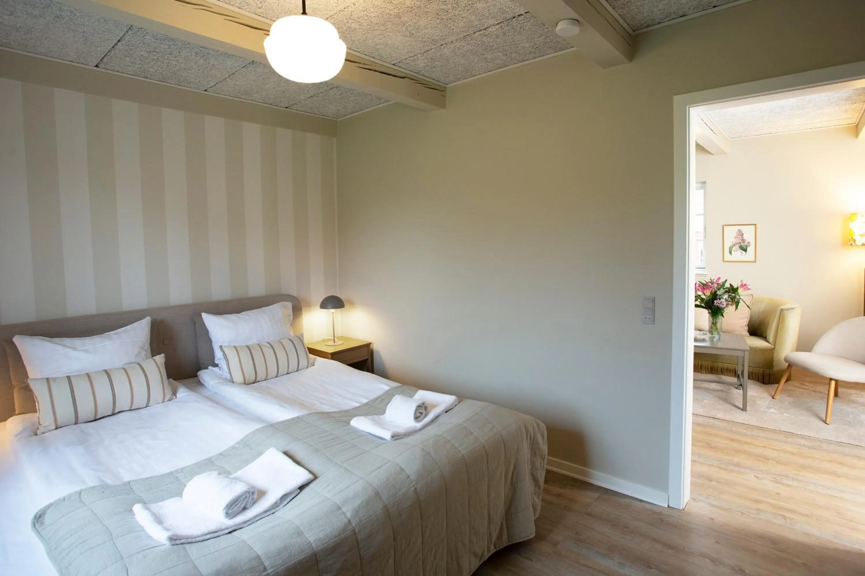 Bed in HotelVFjorden