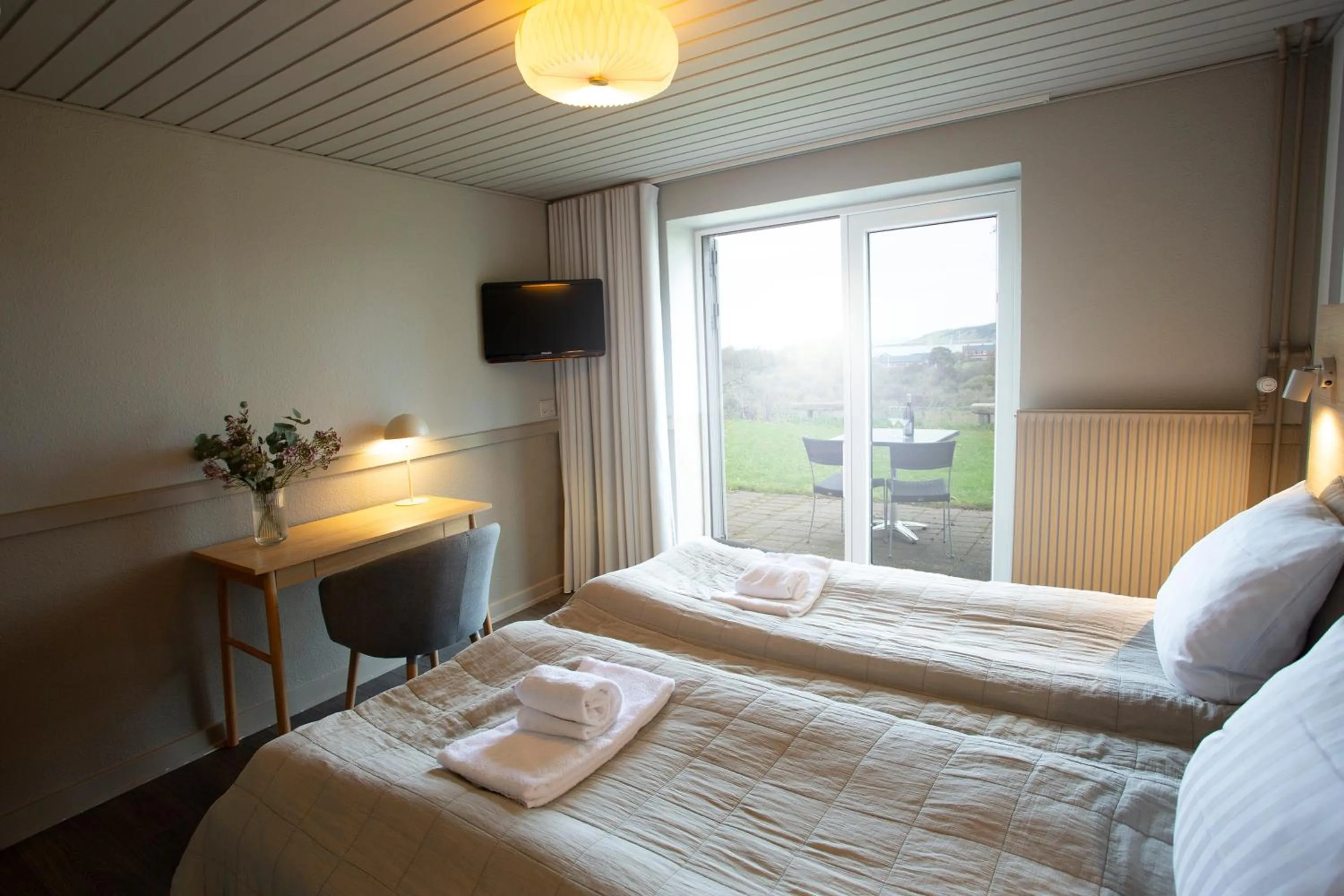 Bed in HotelVFjorden